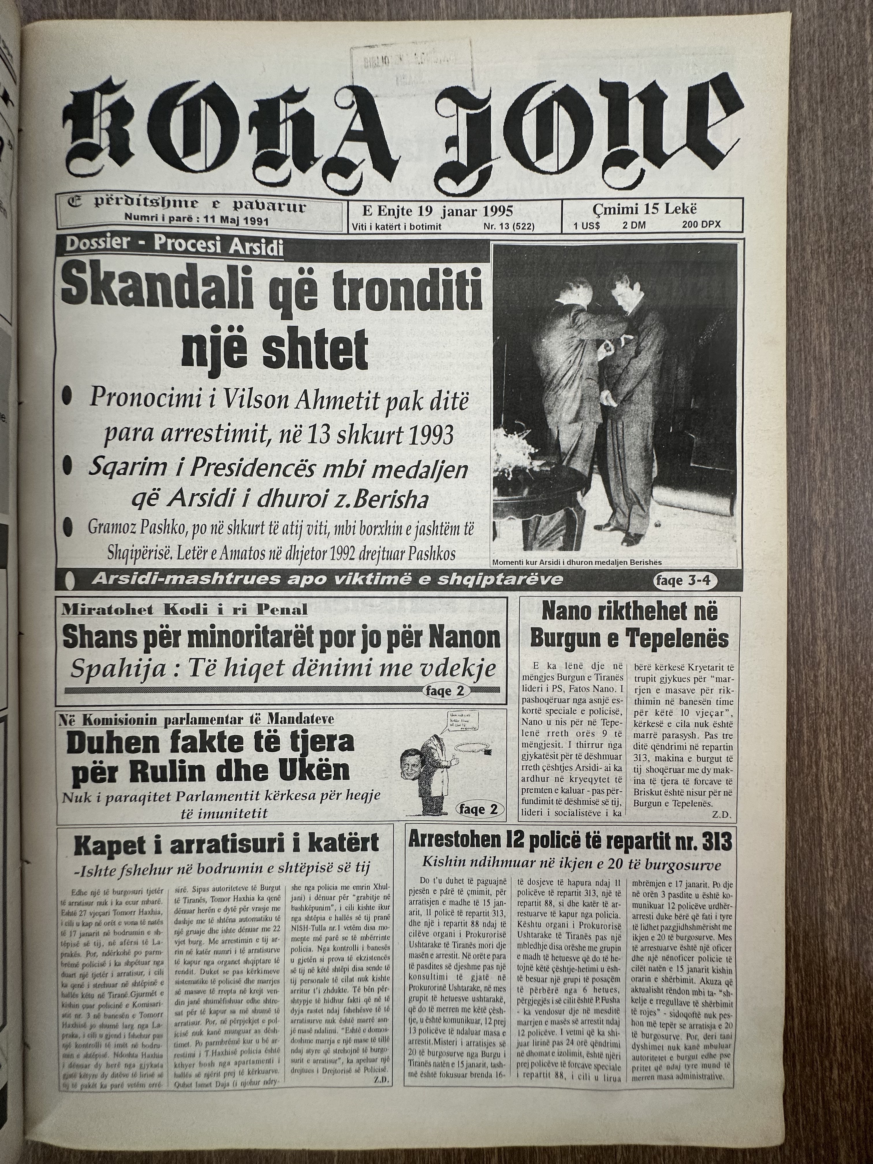 Koha Jonë 1995-01-19