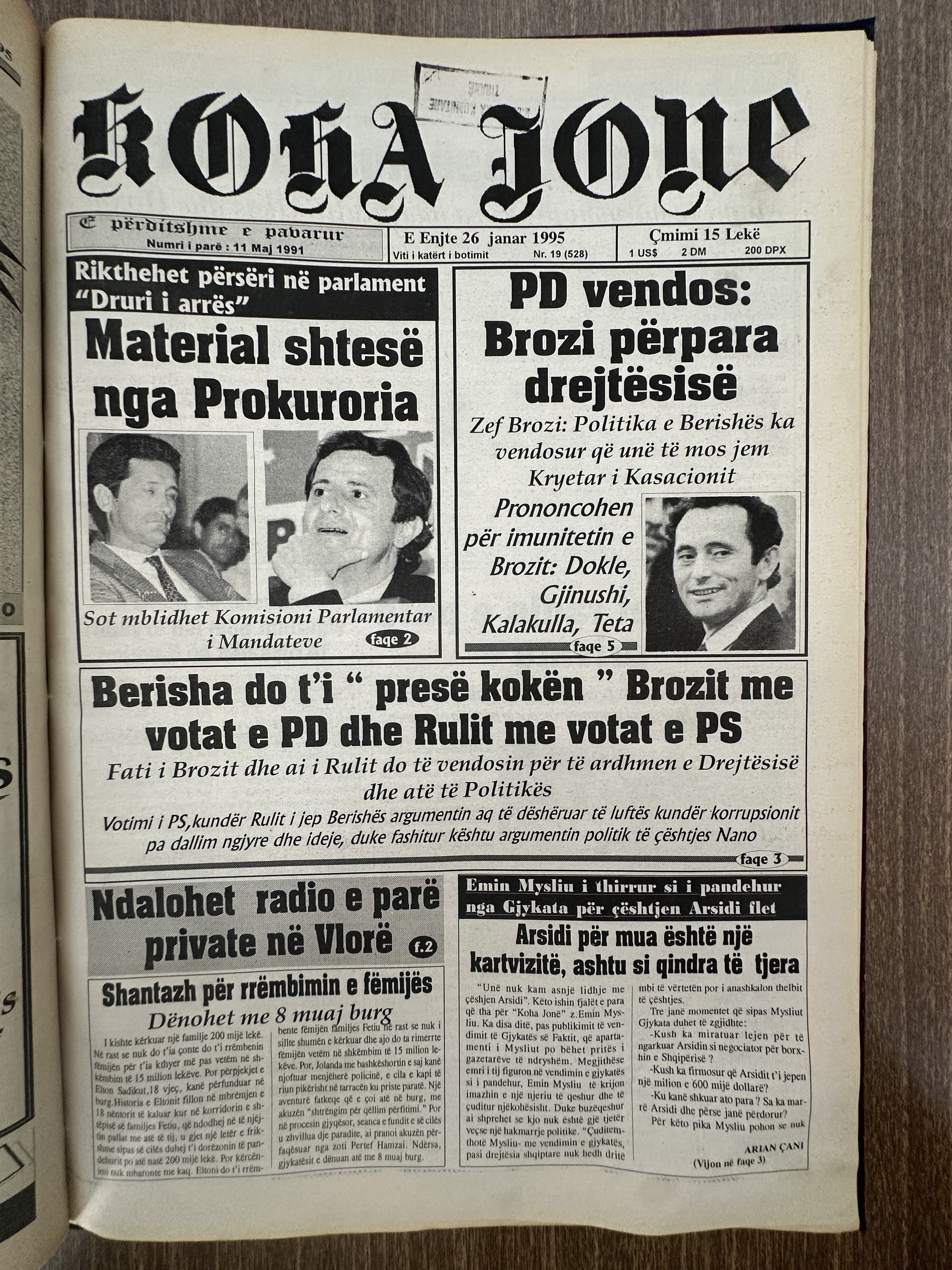 Koha Jonë 1995-01-26