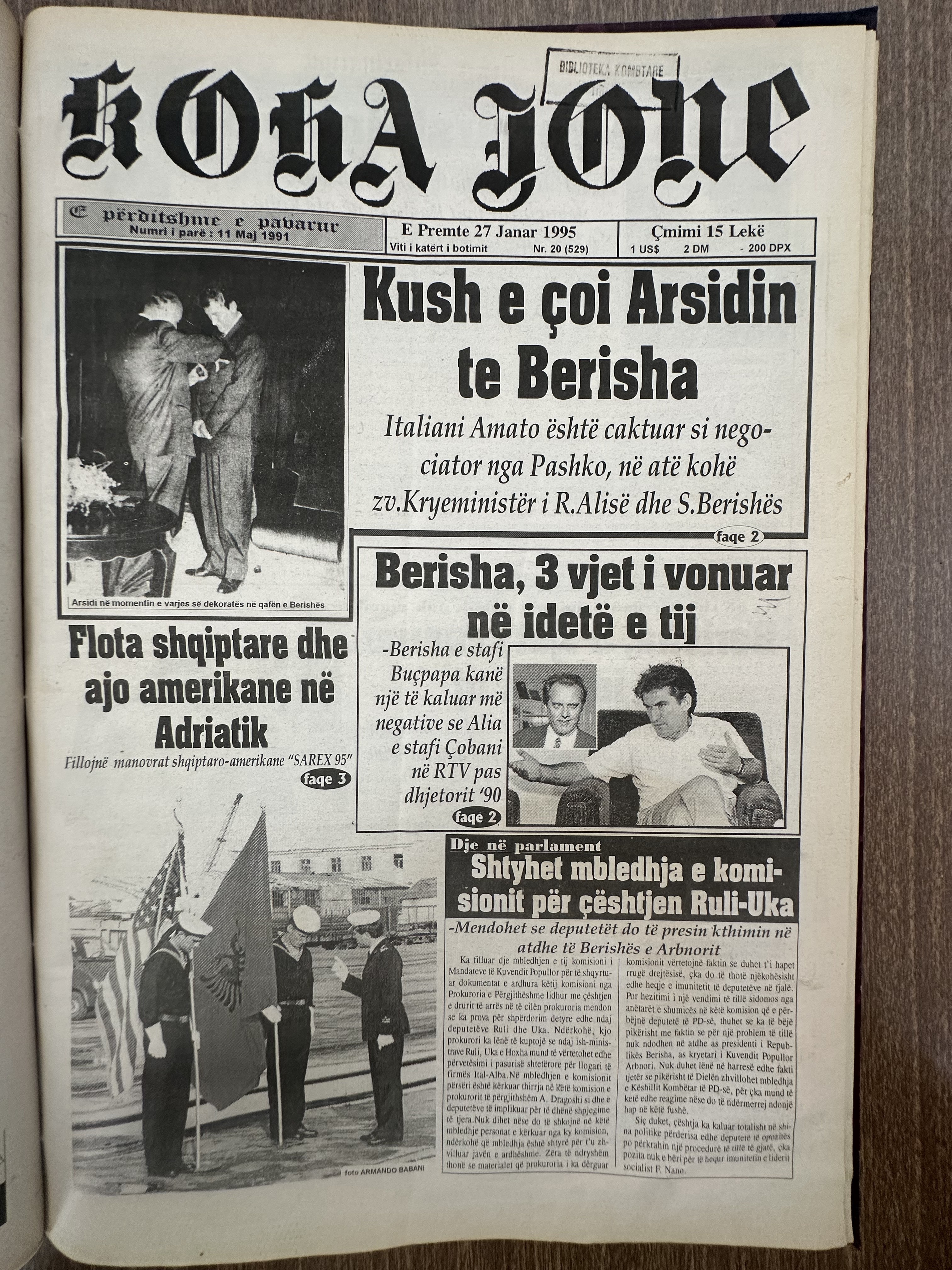 Koha Jonë 1995-01-27