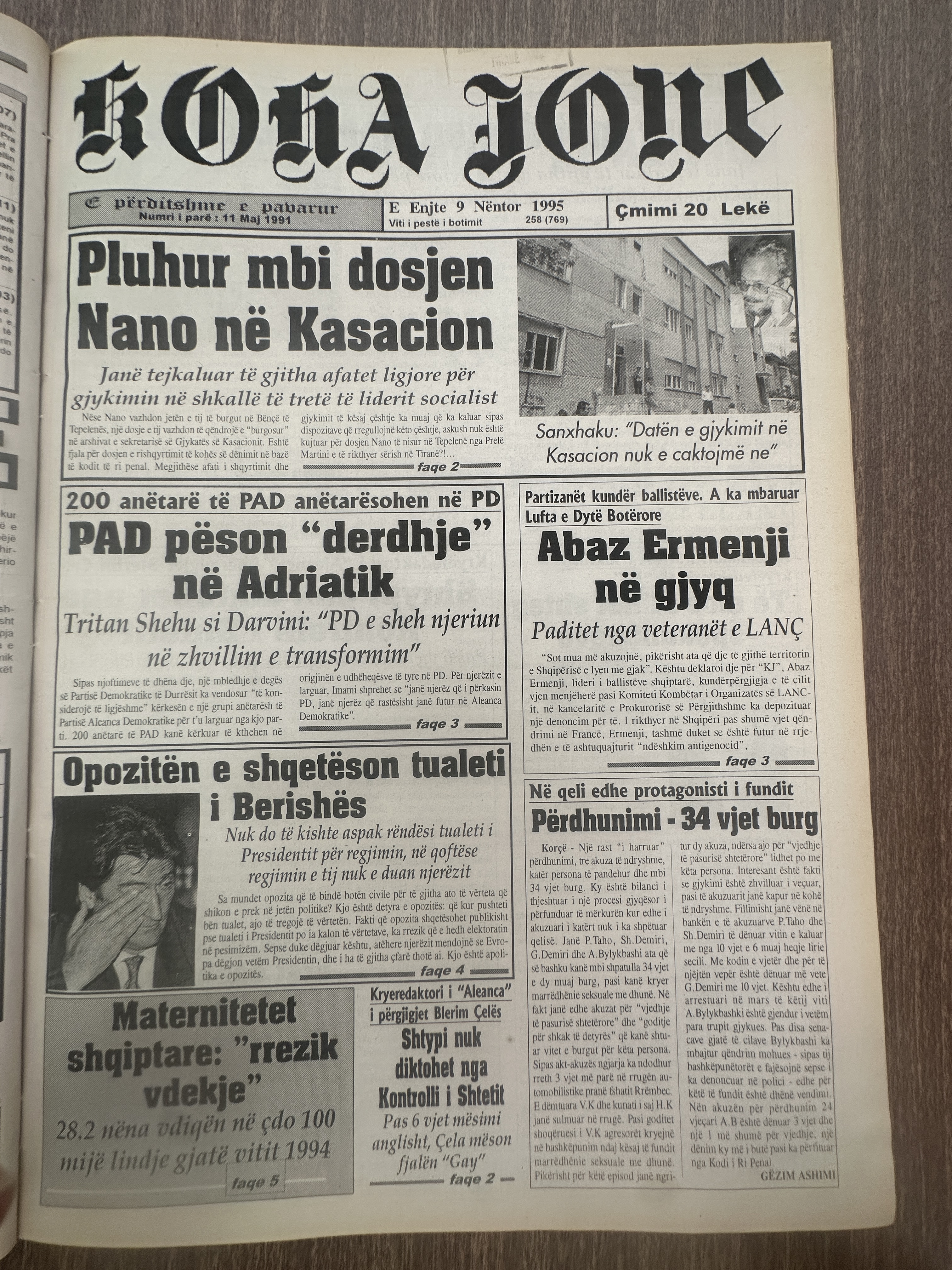 Koha Jonë 1995-11-09