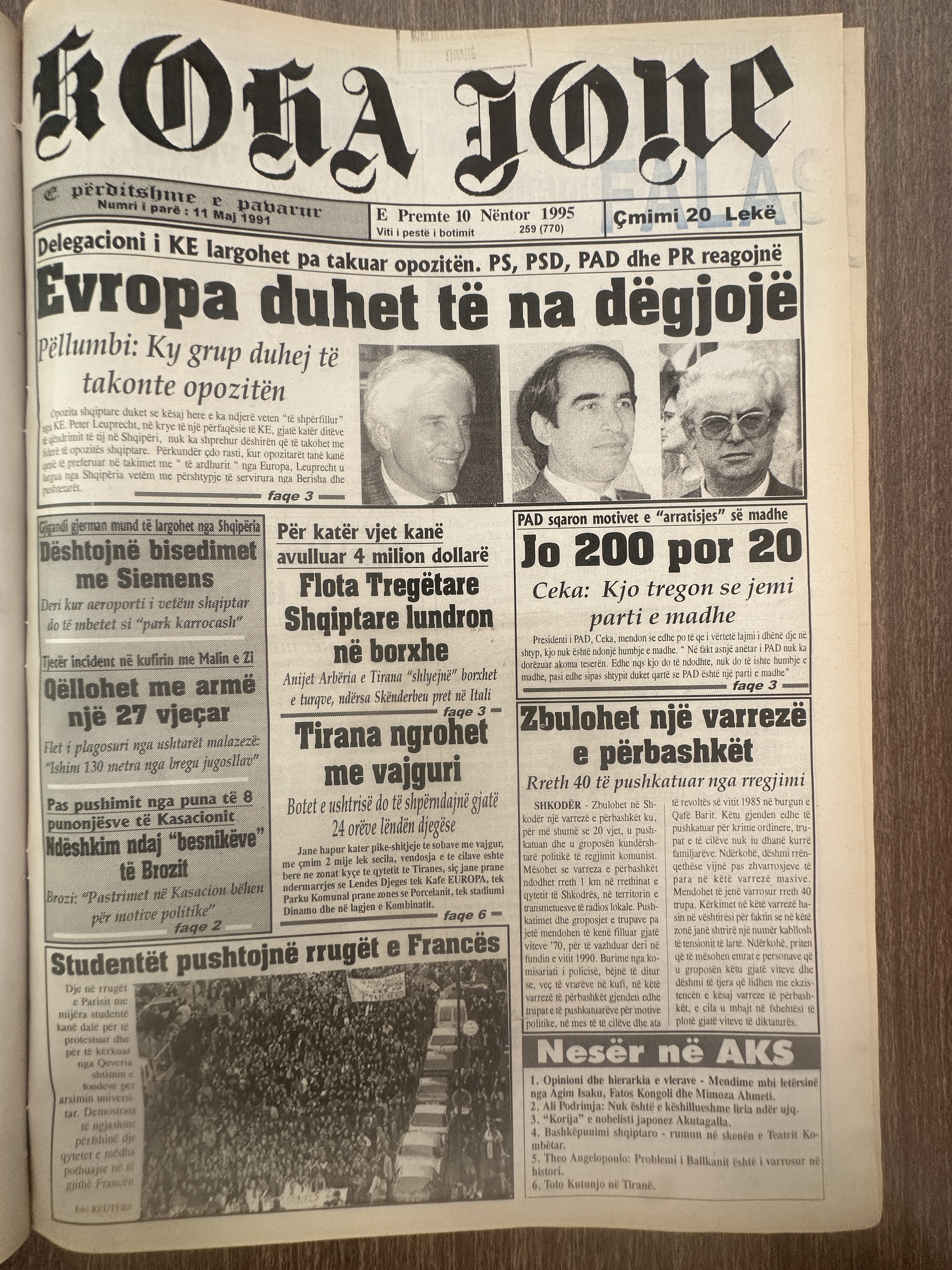 Koha Jonë 1995-11-10