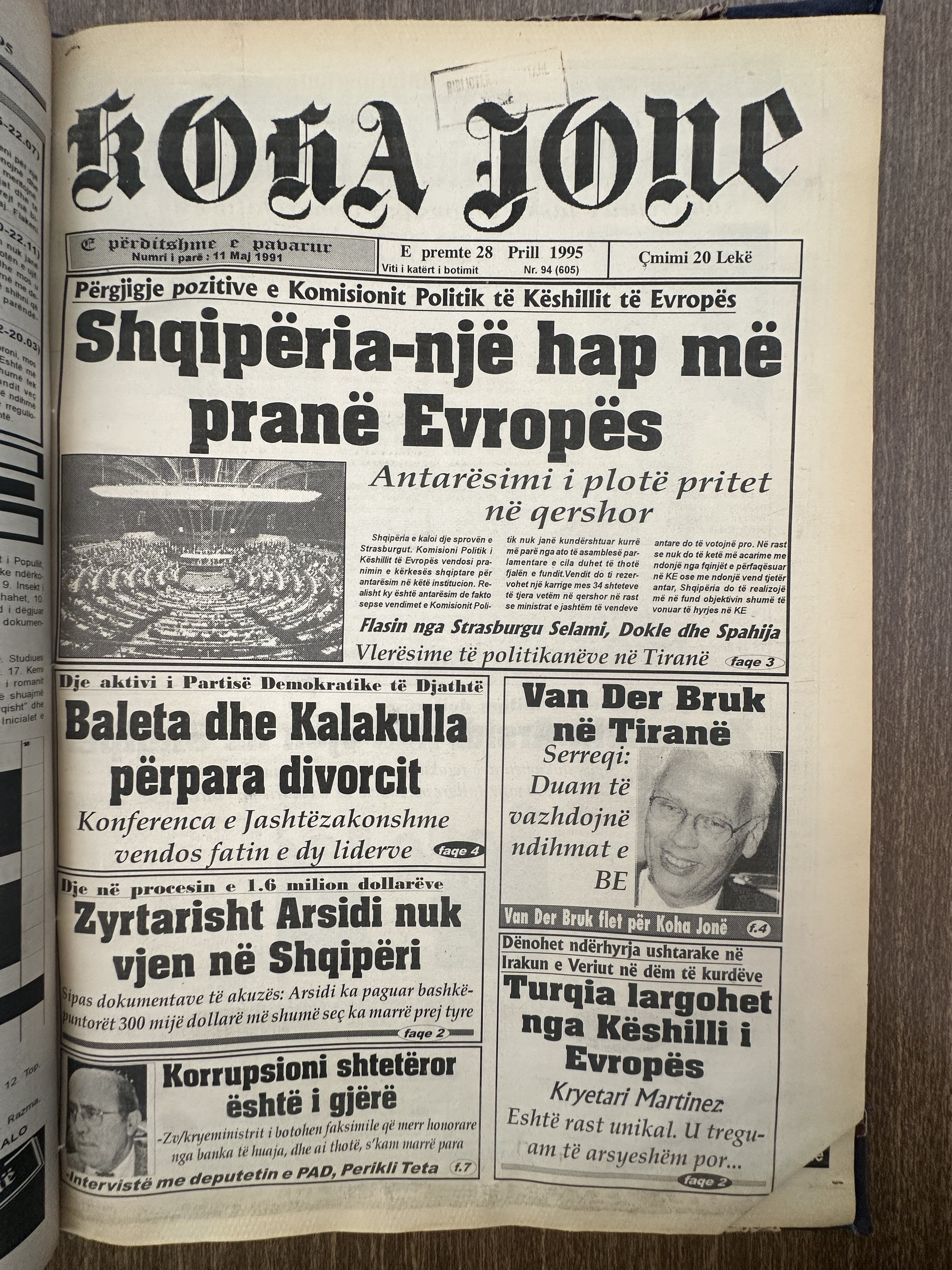 Koha Jonë 1995-04-28