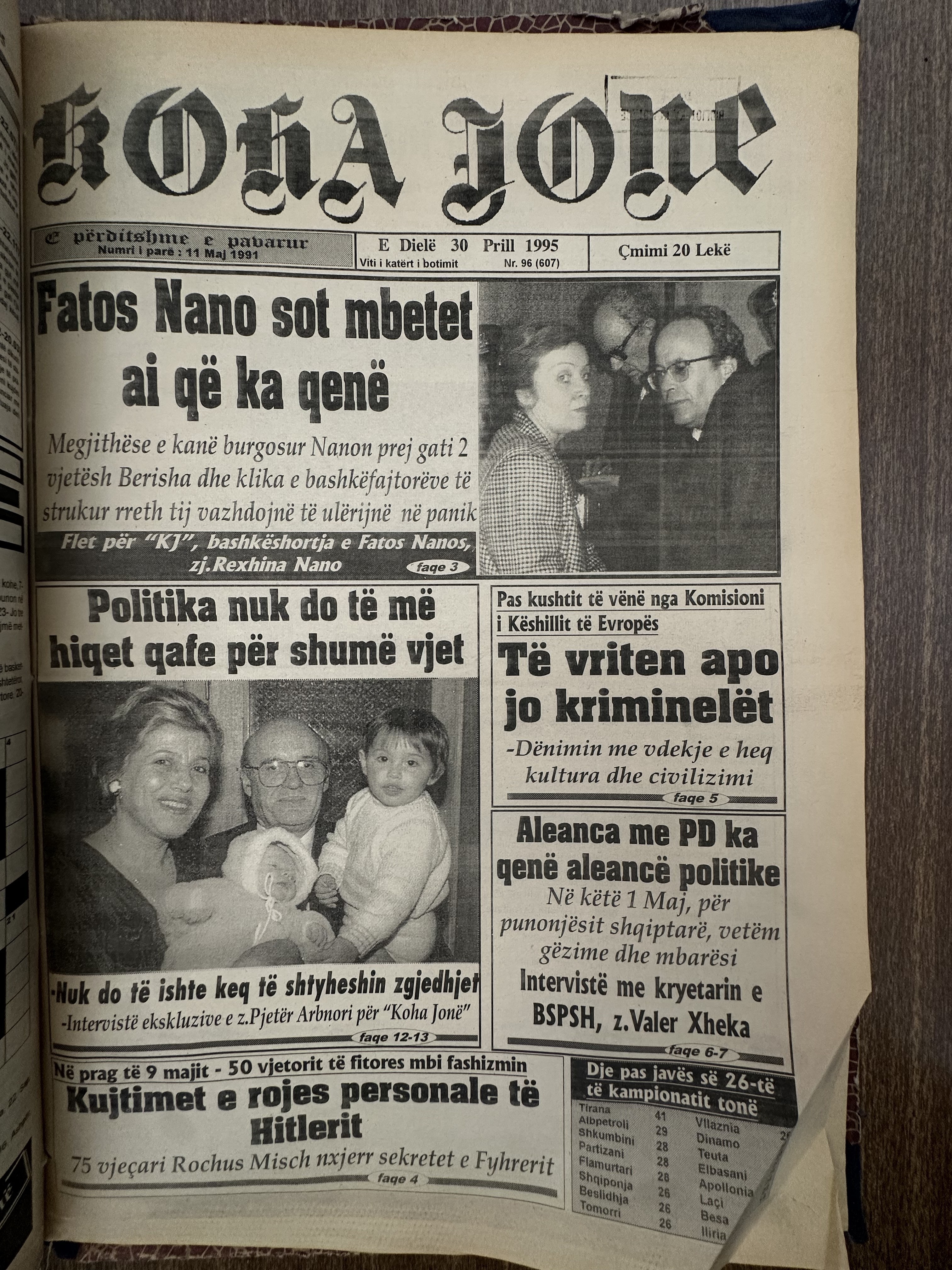 Koha Jonë 1995-04-30