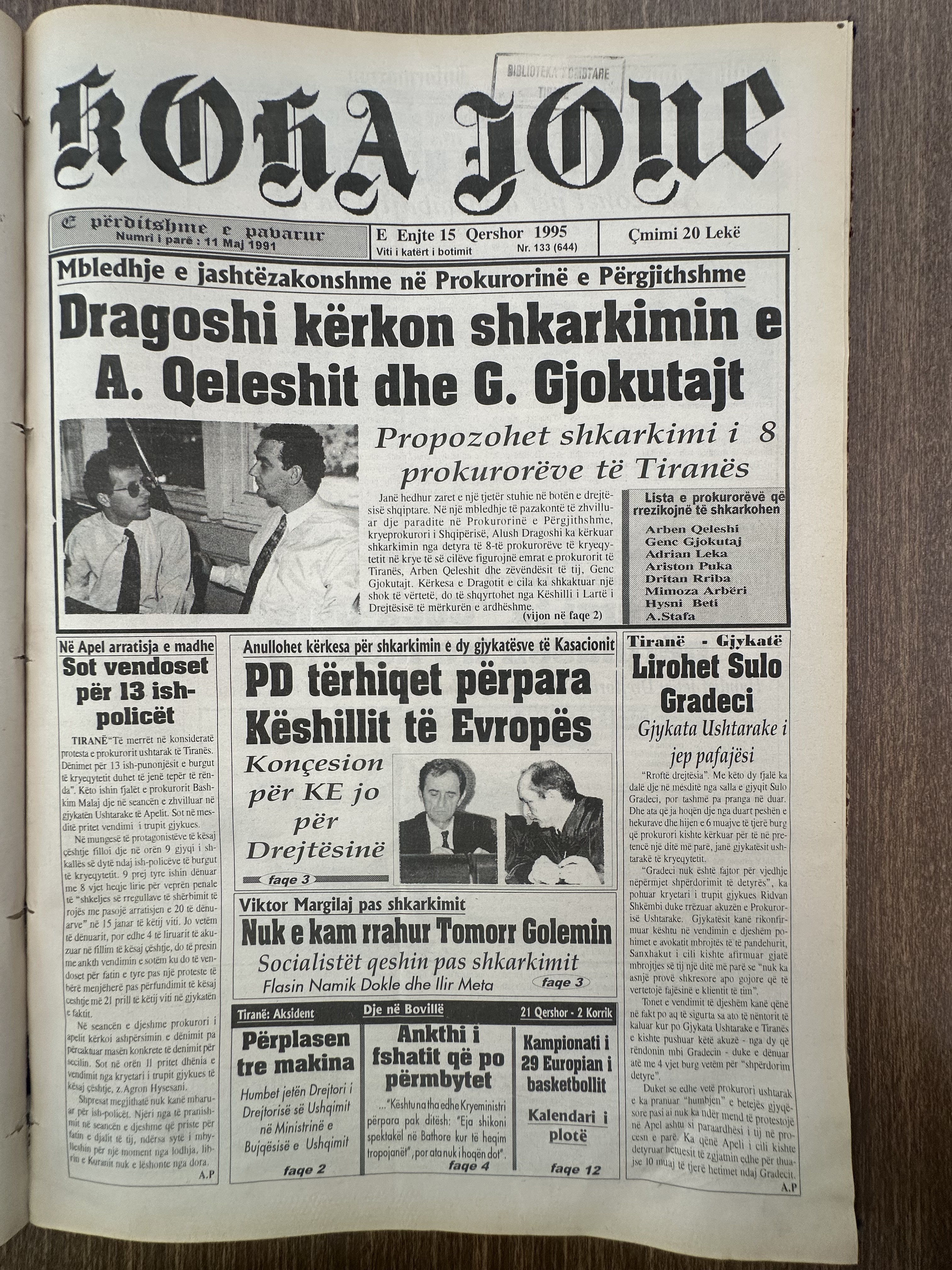 Koha Jonë 1995-06-15