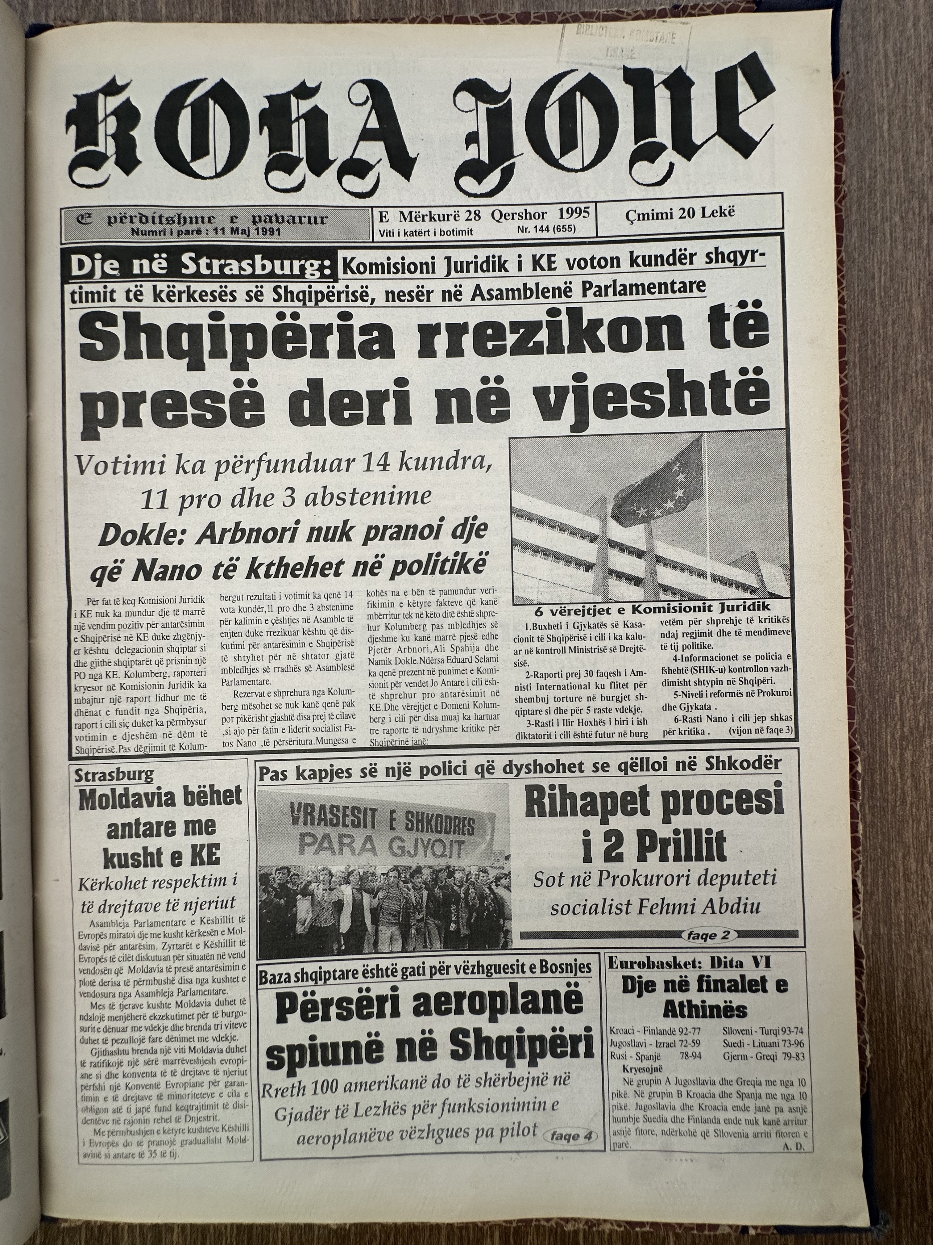 Koha Jonë 1995-06-28