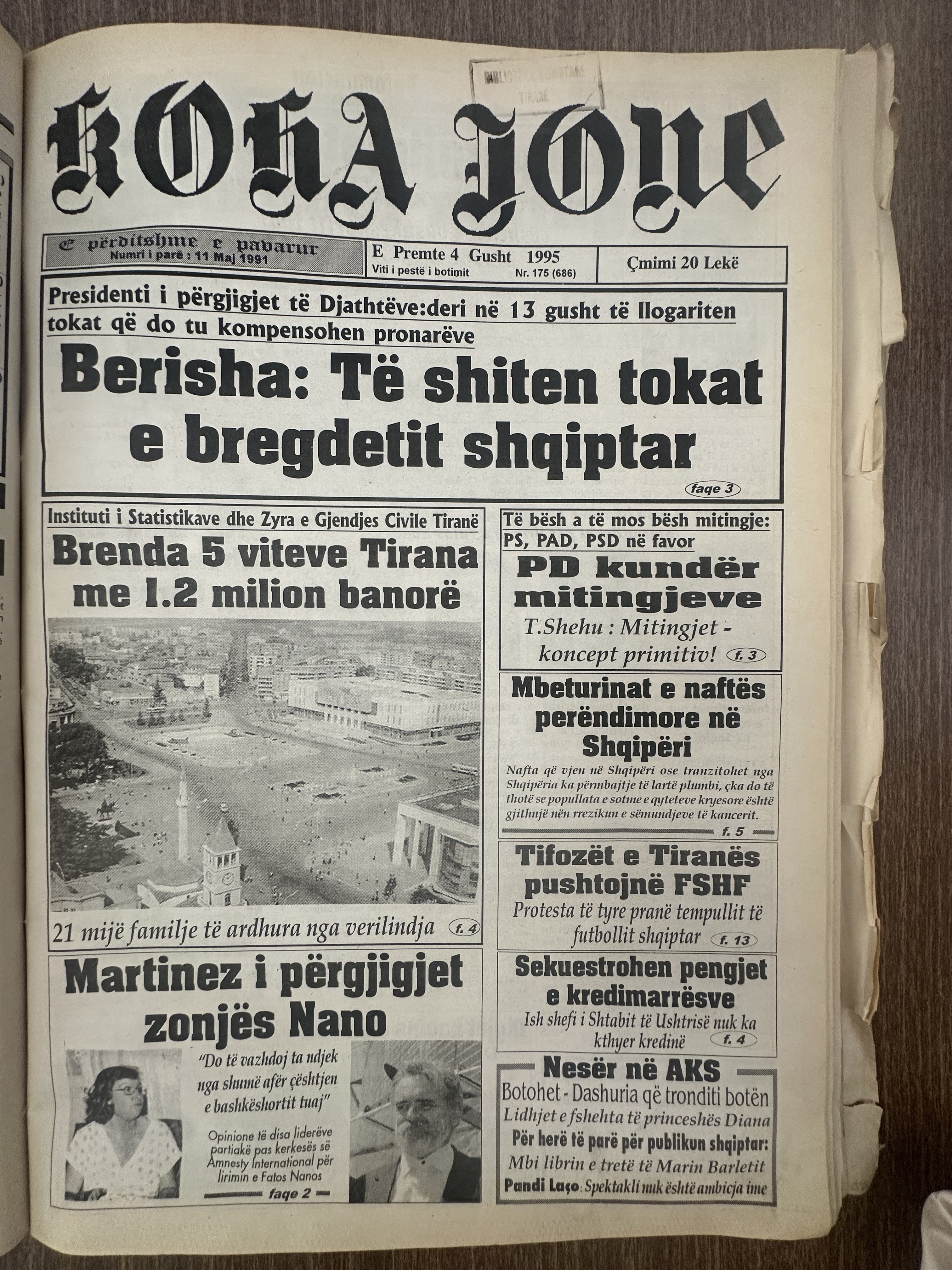 Koha Jonë 1995-08-04