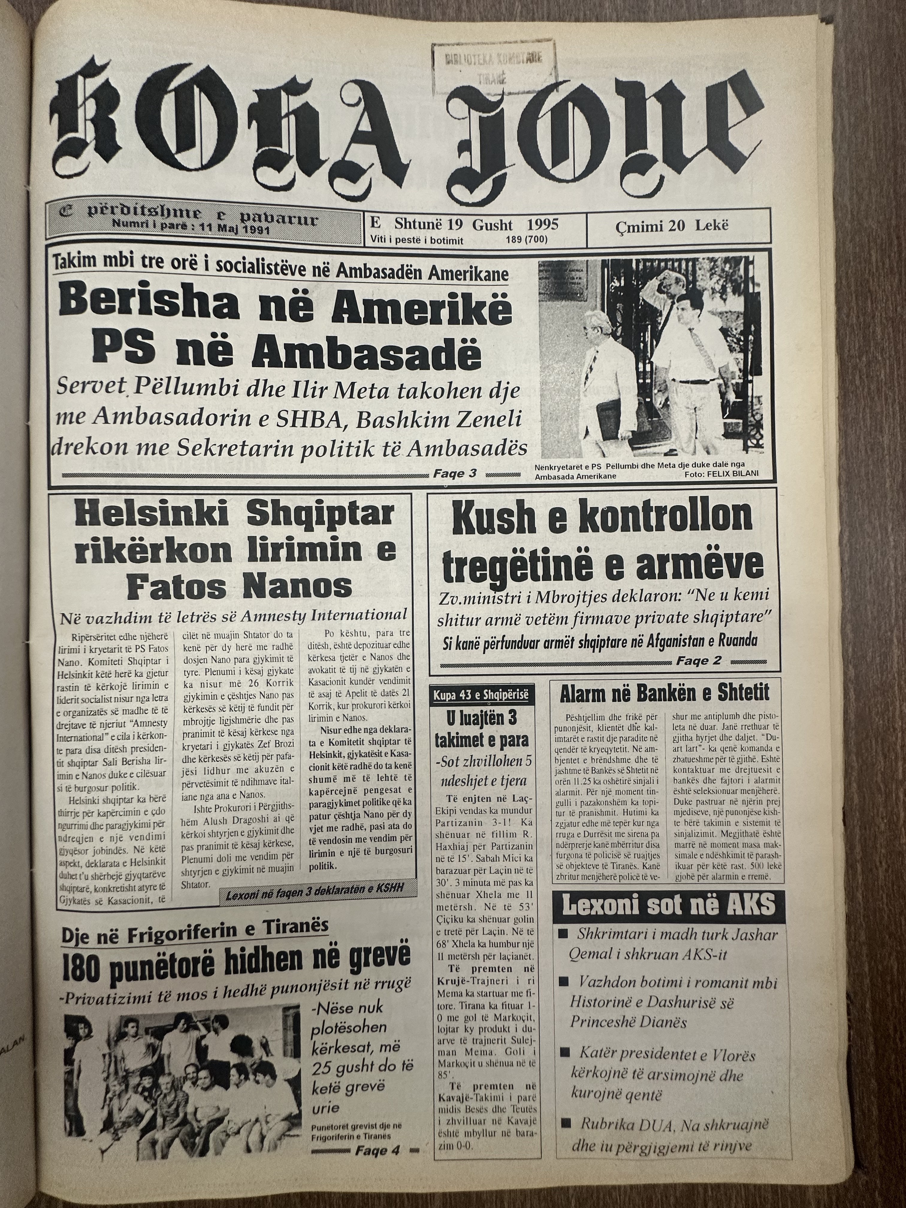 Koha Jonë 1995-08-19