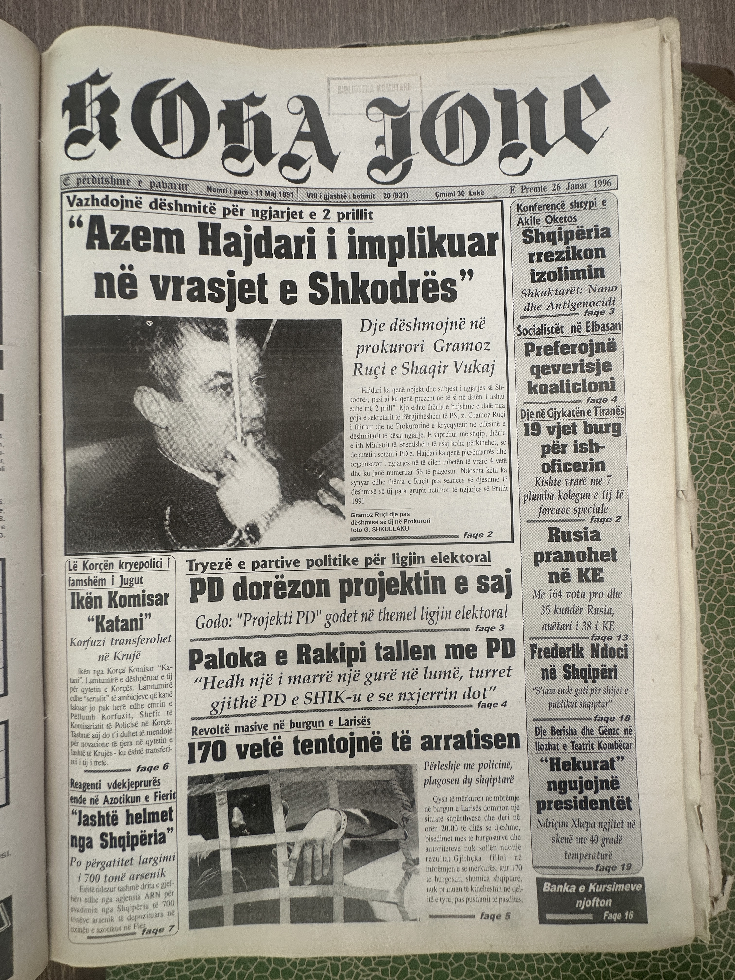 Koha Jonë 1996-01-26