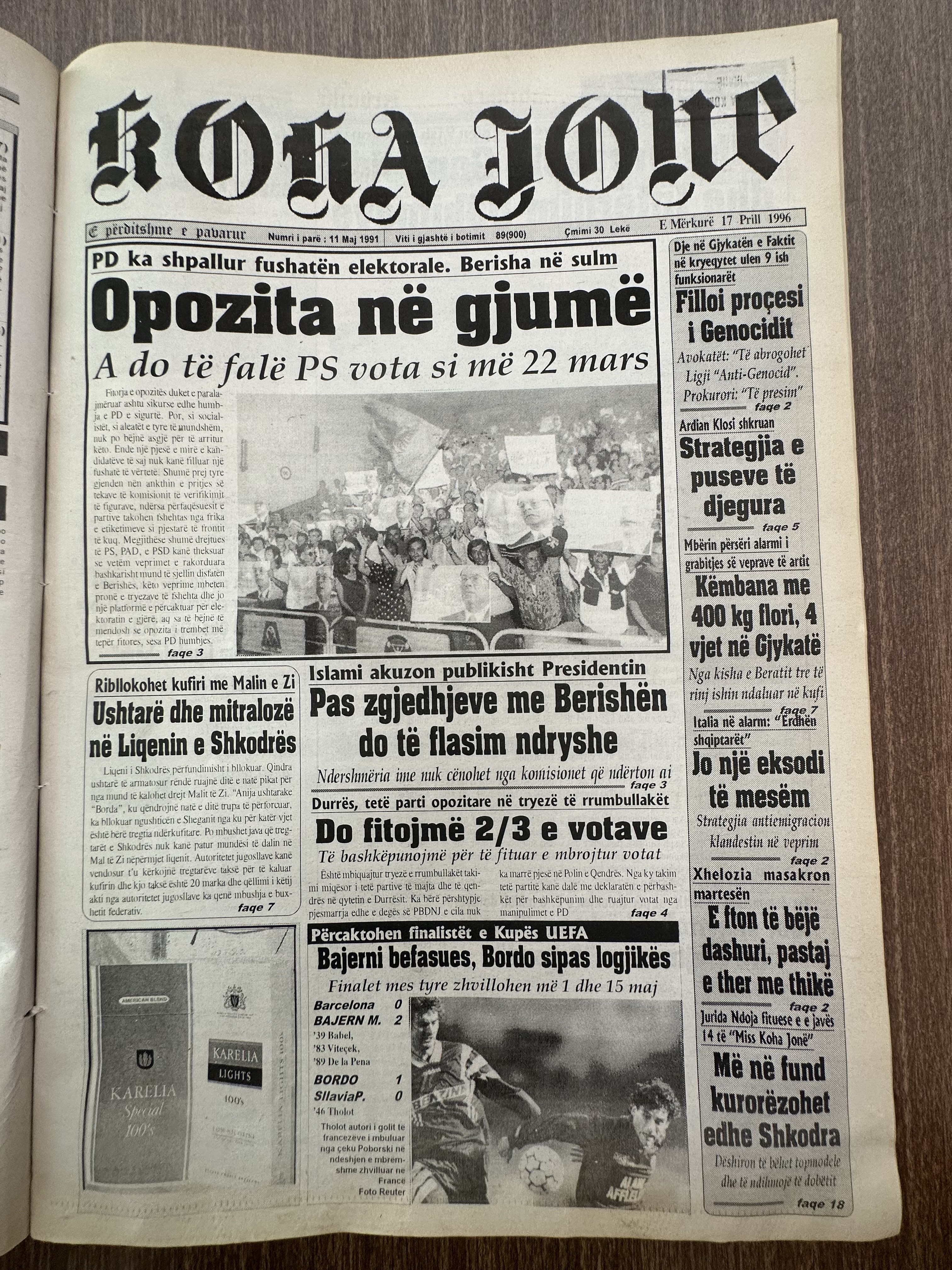 Koha Jonë 1996-04-17
