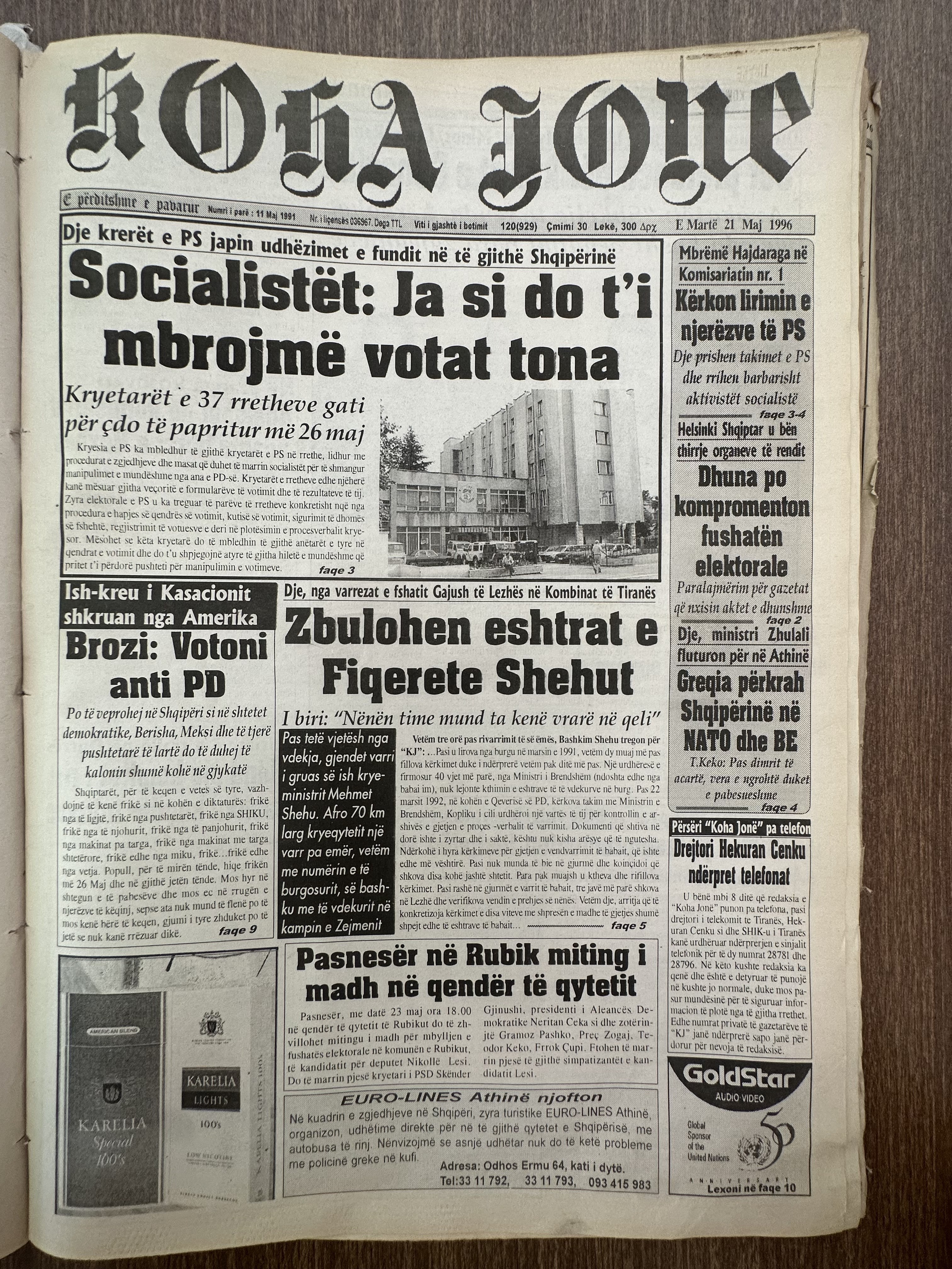 Koha Jonë 1996-05-21
