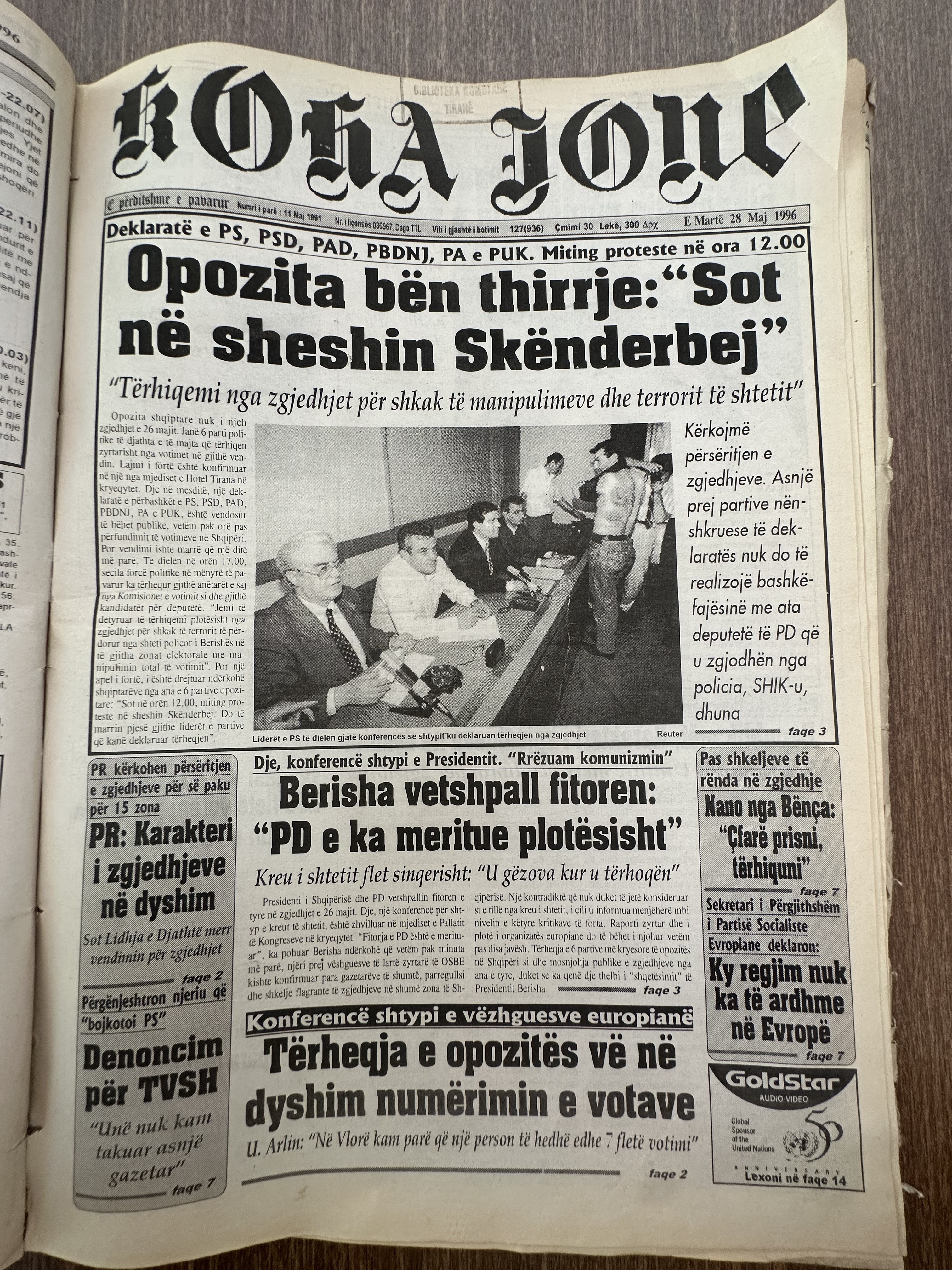Koha Jonë 1996-05-28