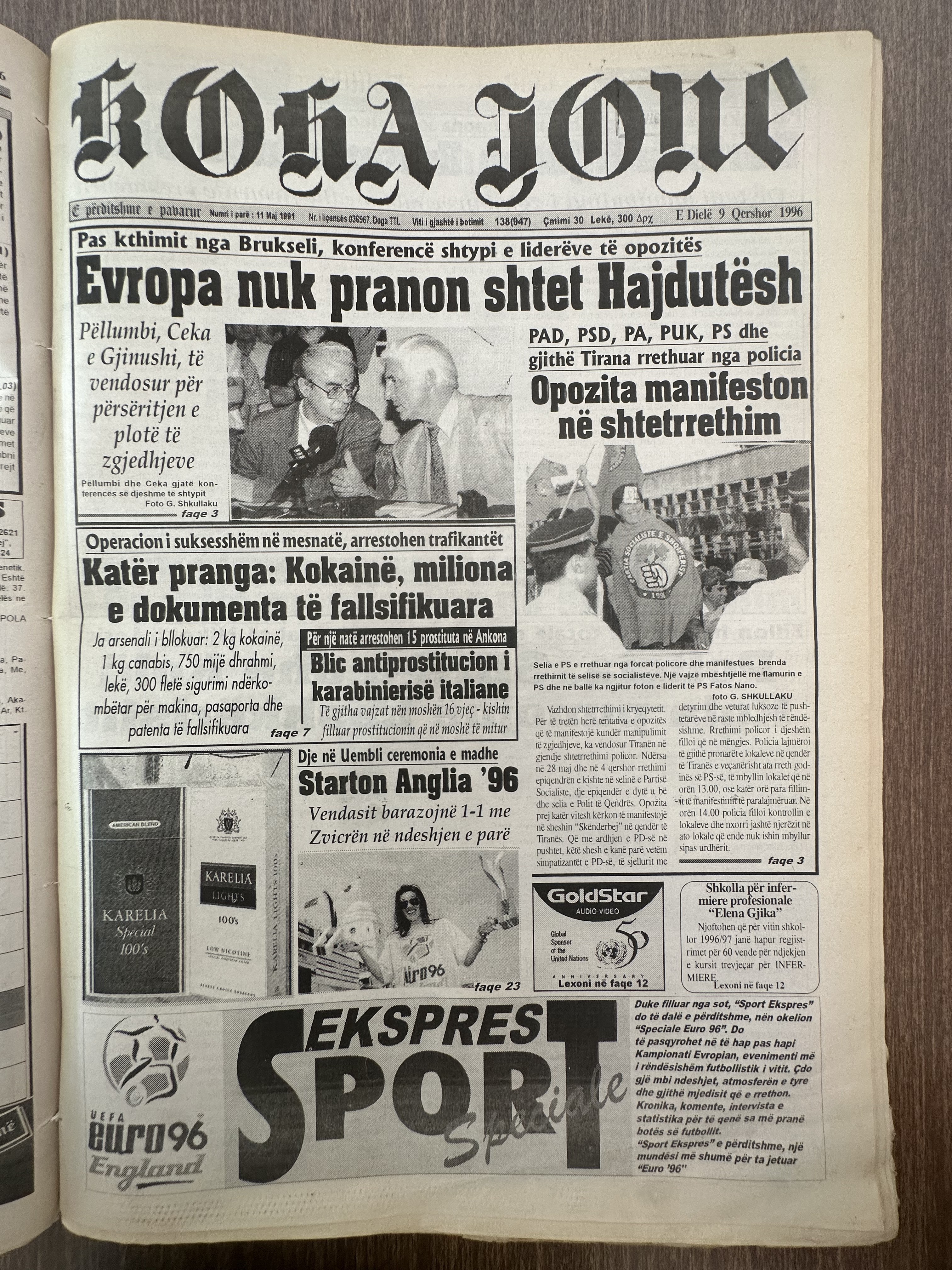 Koha Jonë 1996-06-09