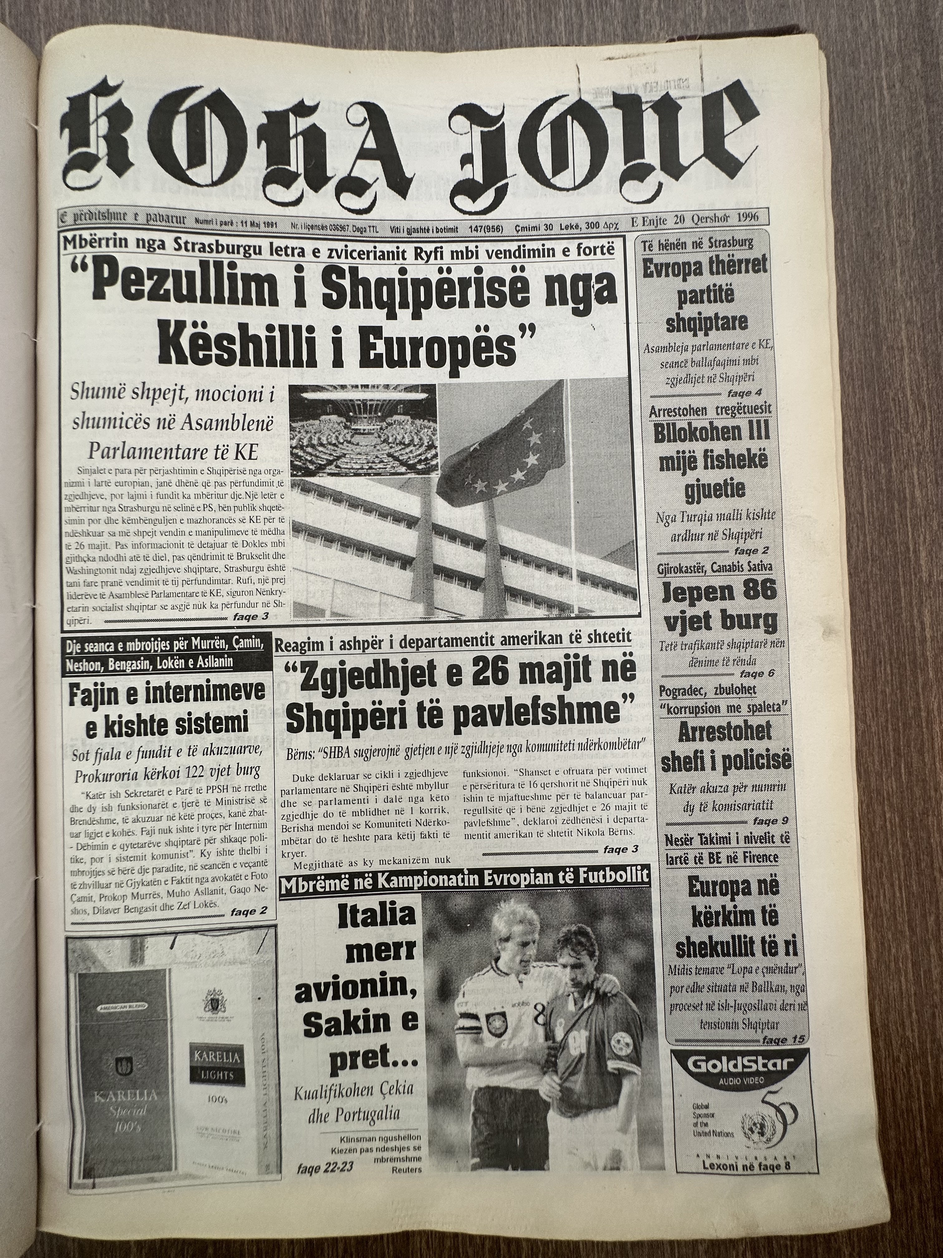 Koha Jonë 1996-06-20