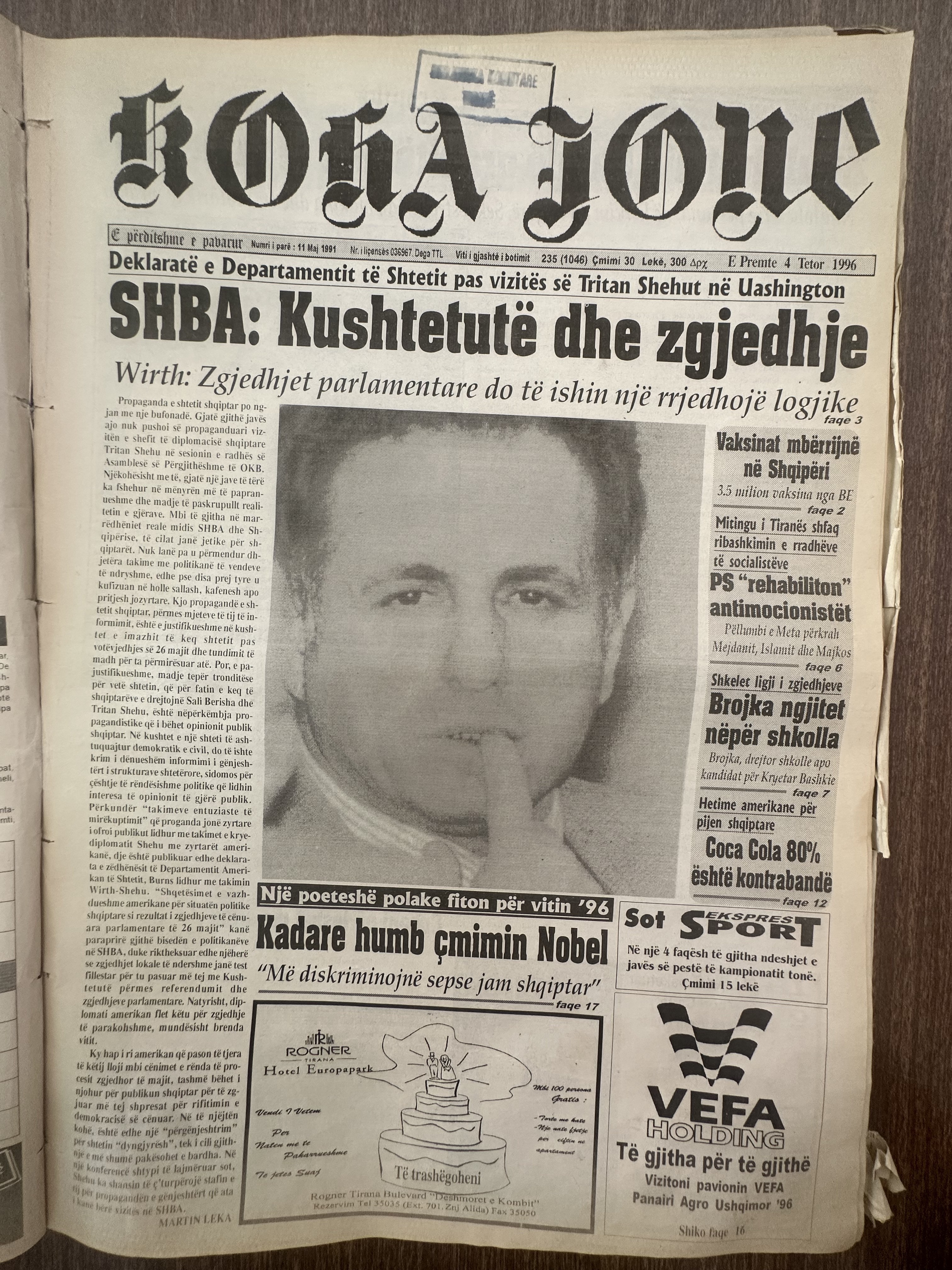 Koha Jonë 1996-10-04