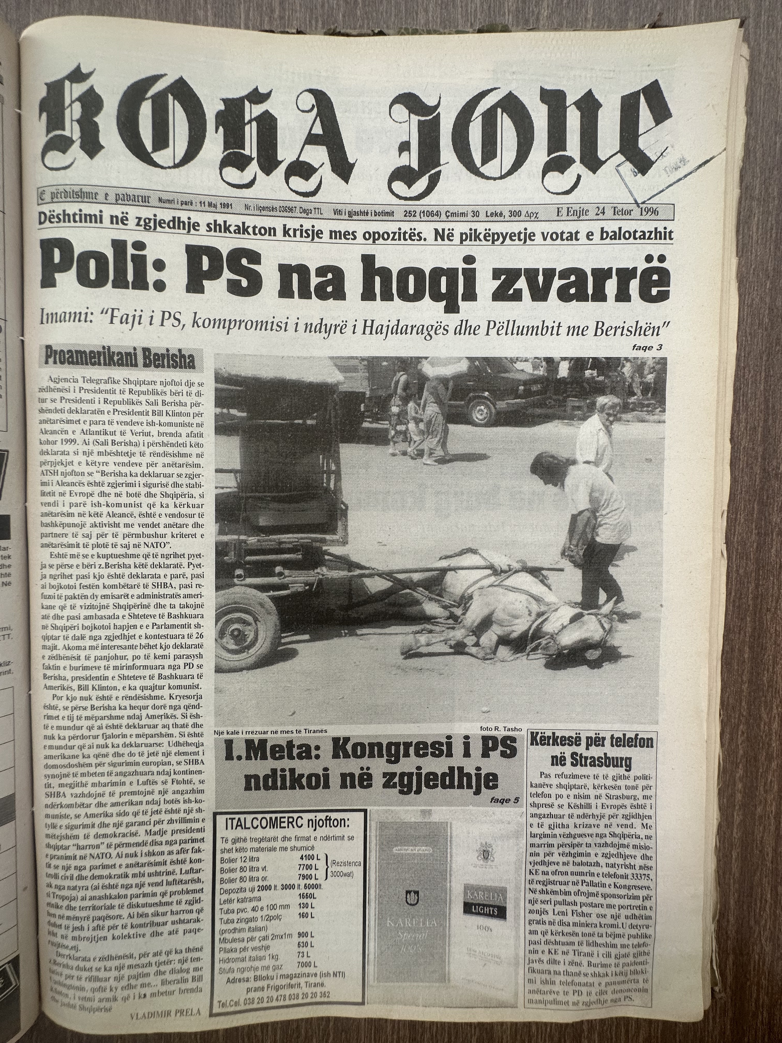 Koha Jonë 1996-10-24
