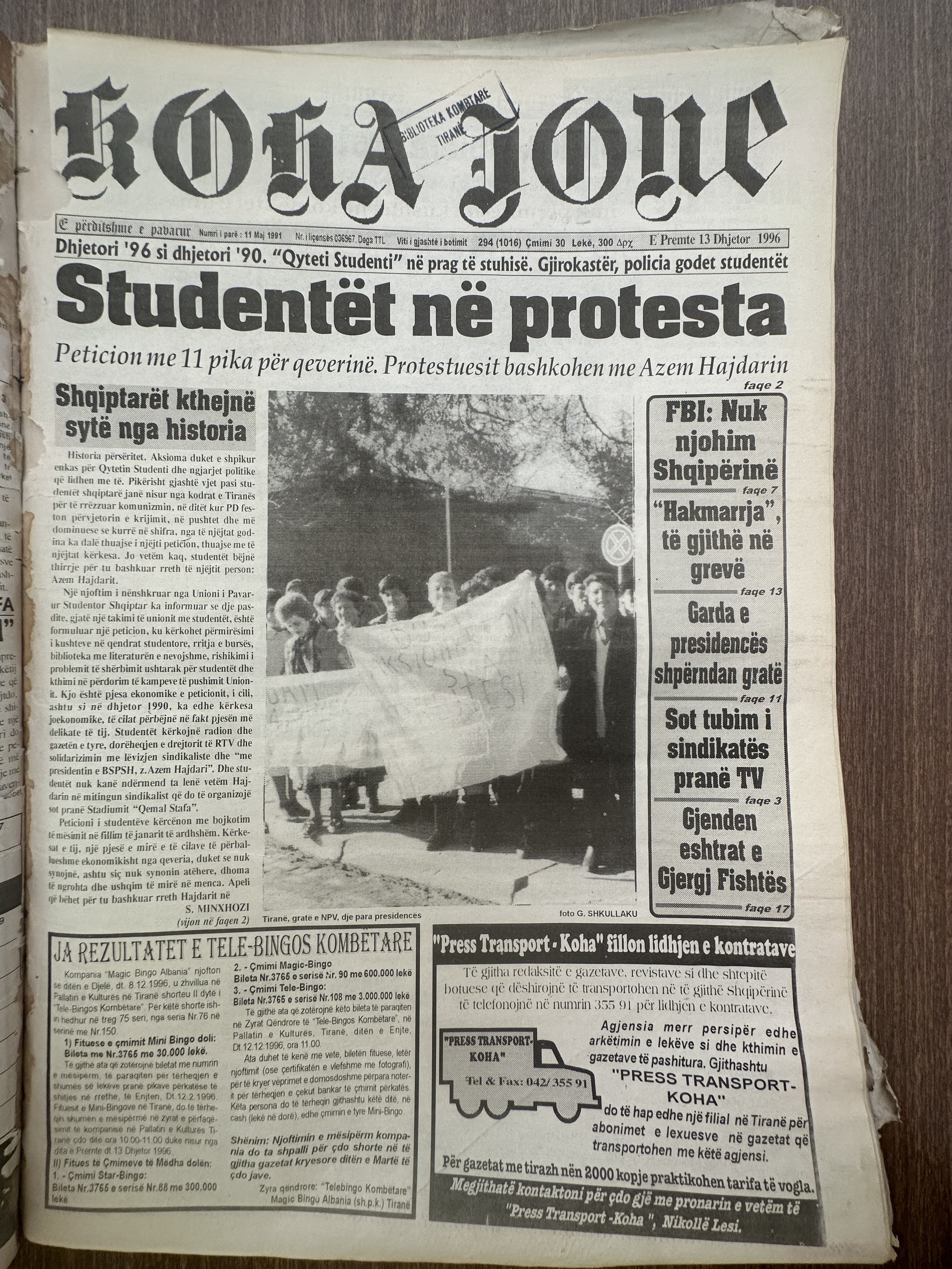 Koha Jonë 1998-02-13