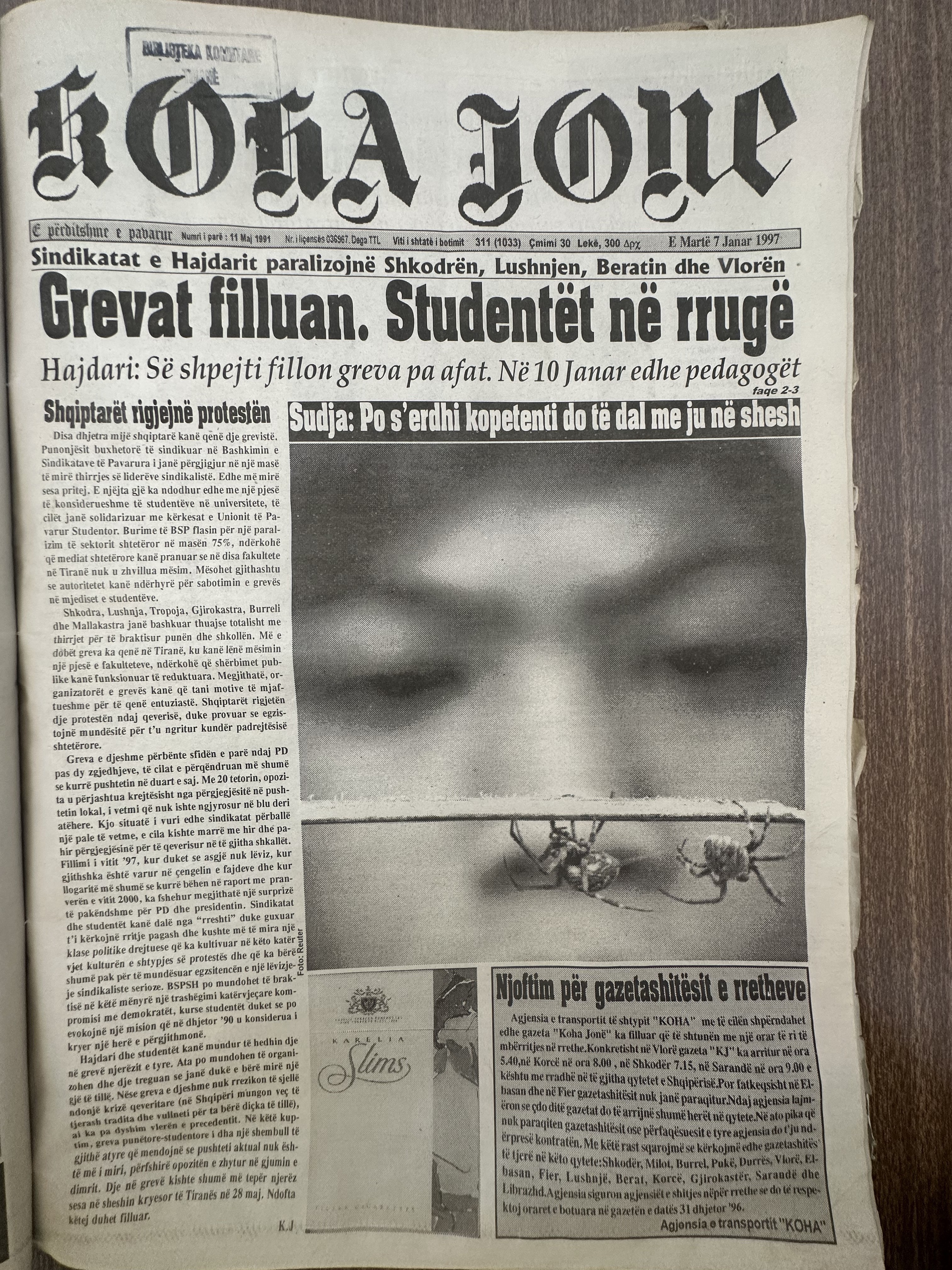 Koha Jonë 1997-01-07