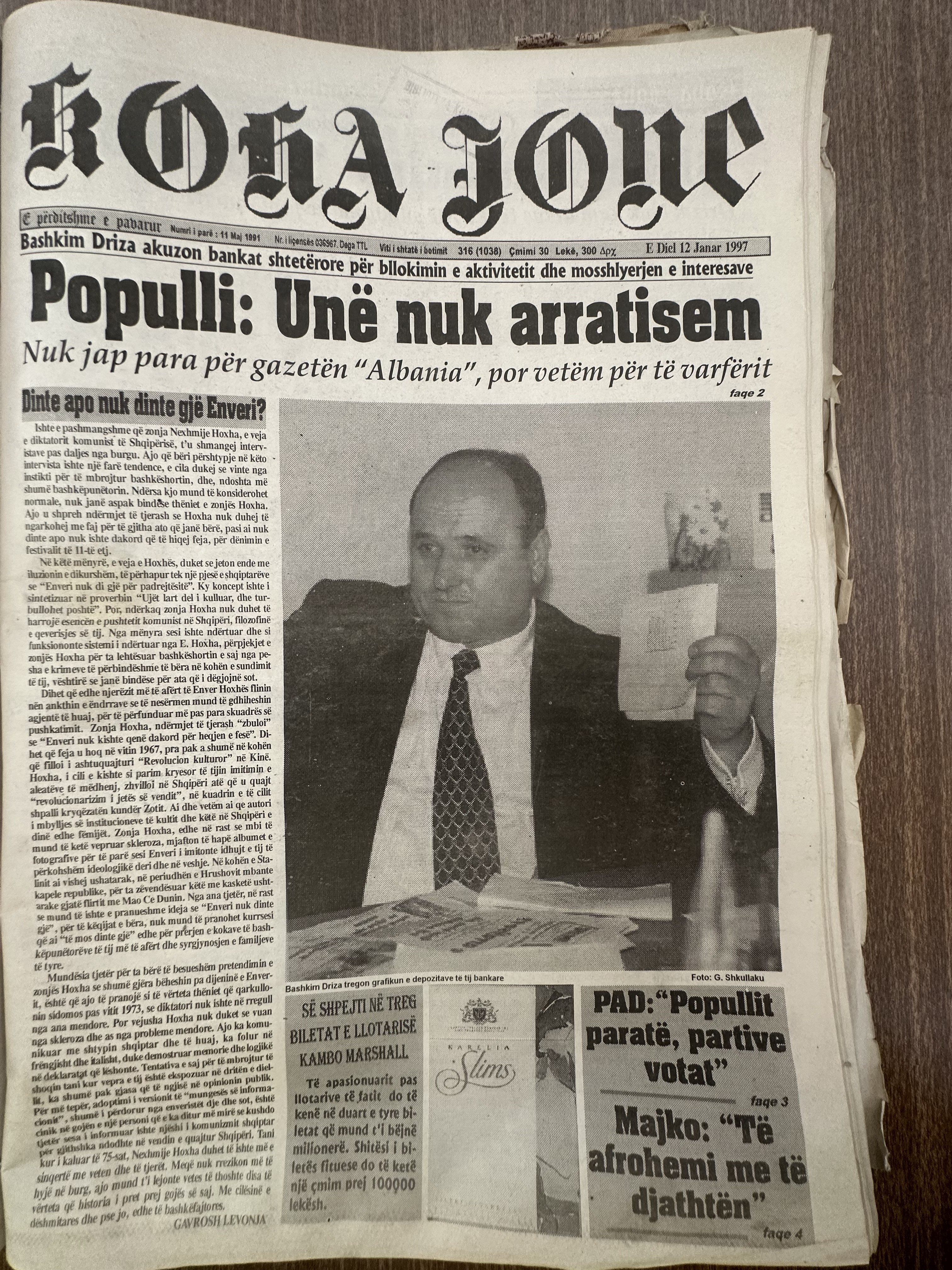 Koha Jonë 1997-01-12