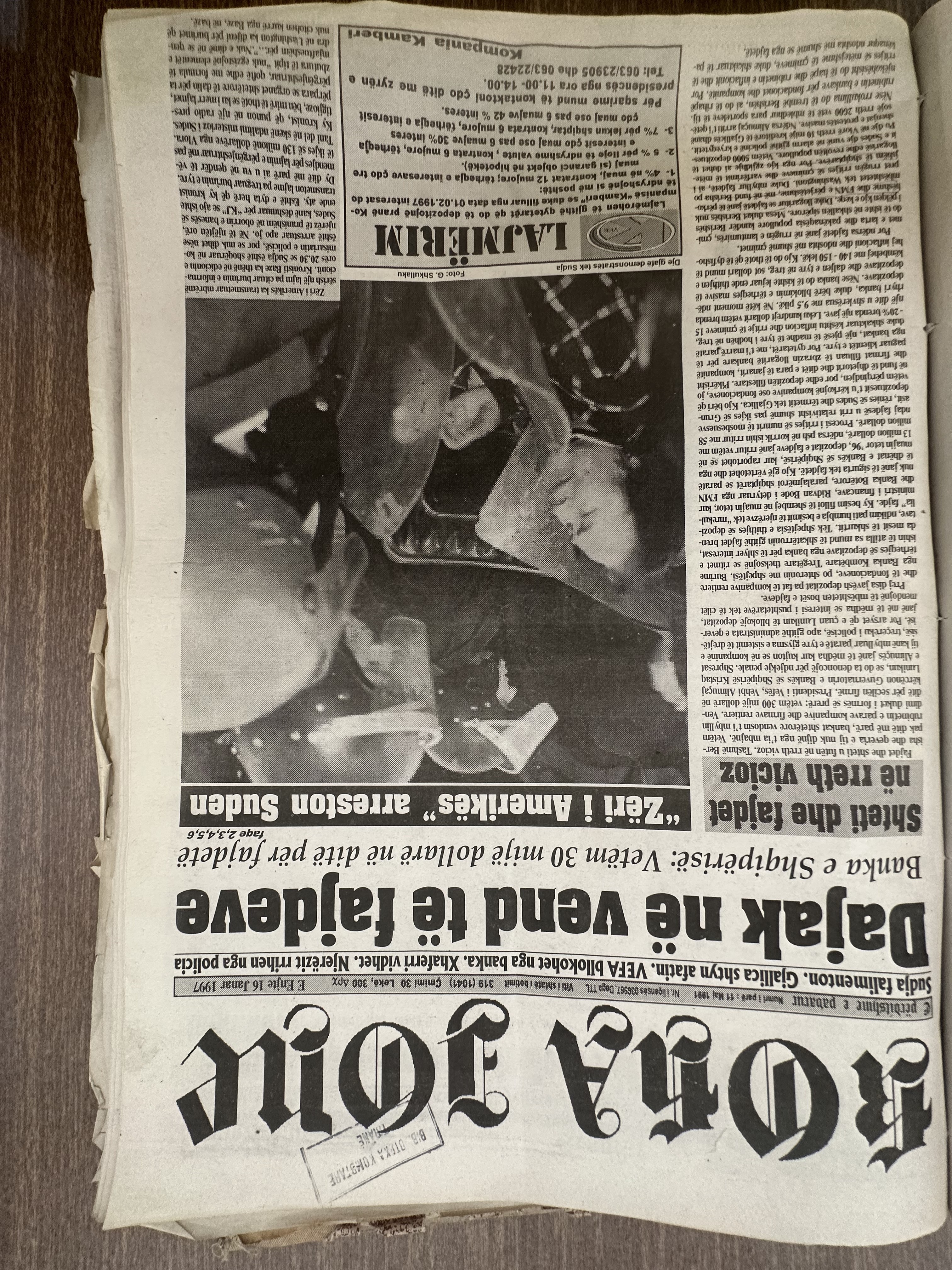 Koha Jonë 1997-01-16
