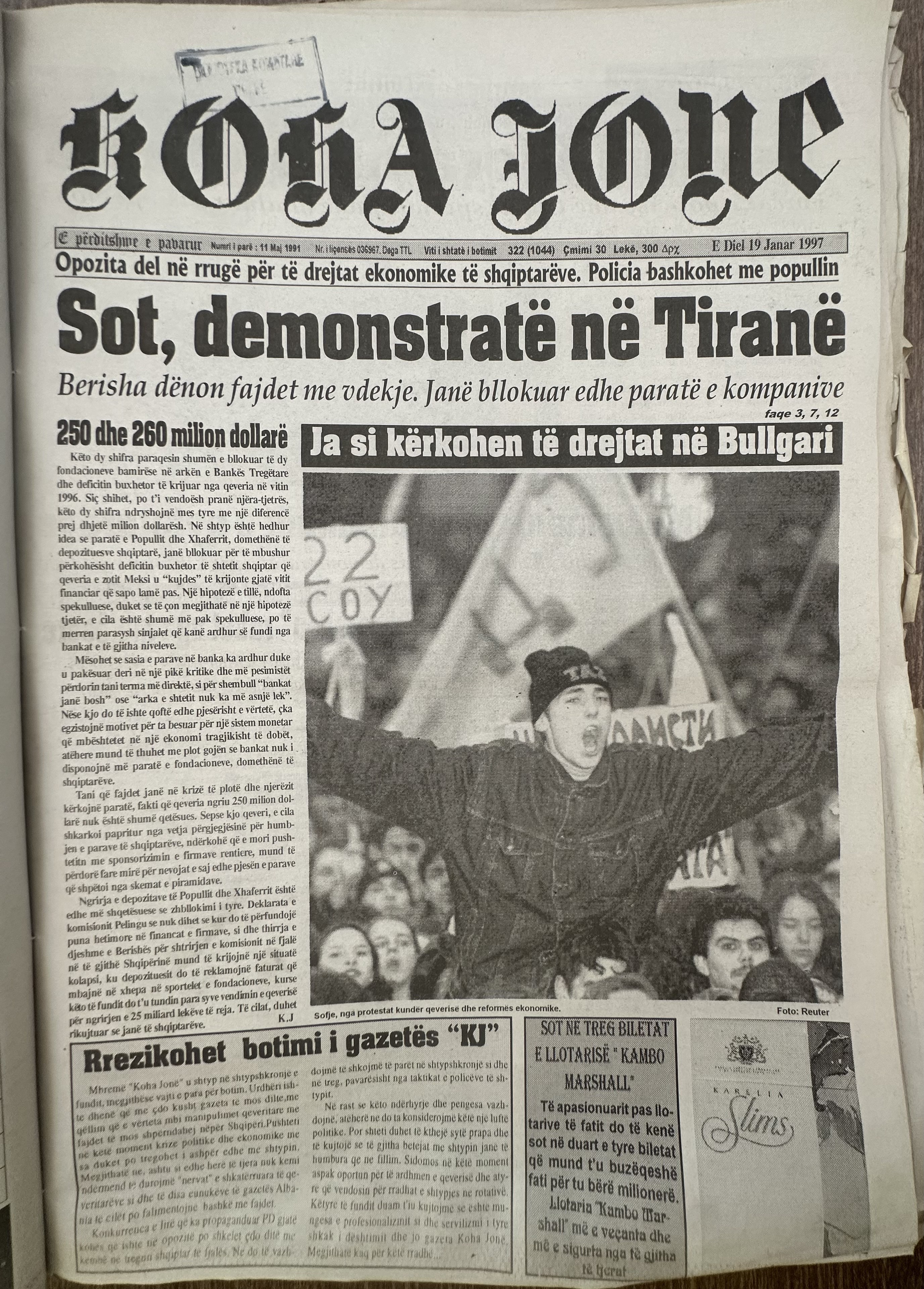 Koha Jonë 1997-01-19