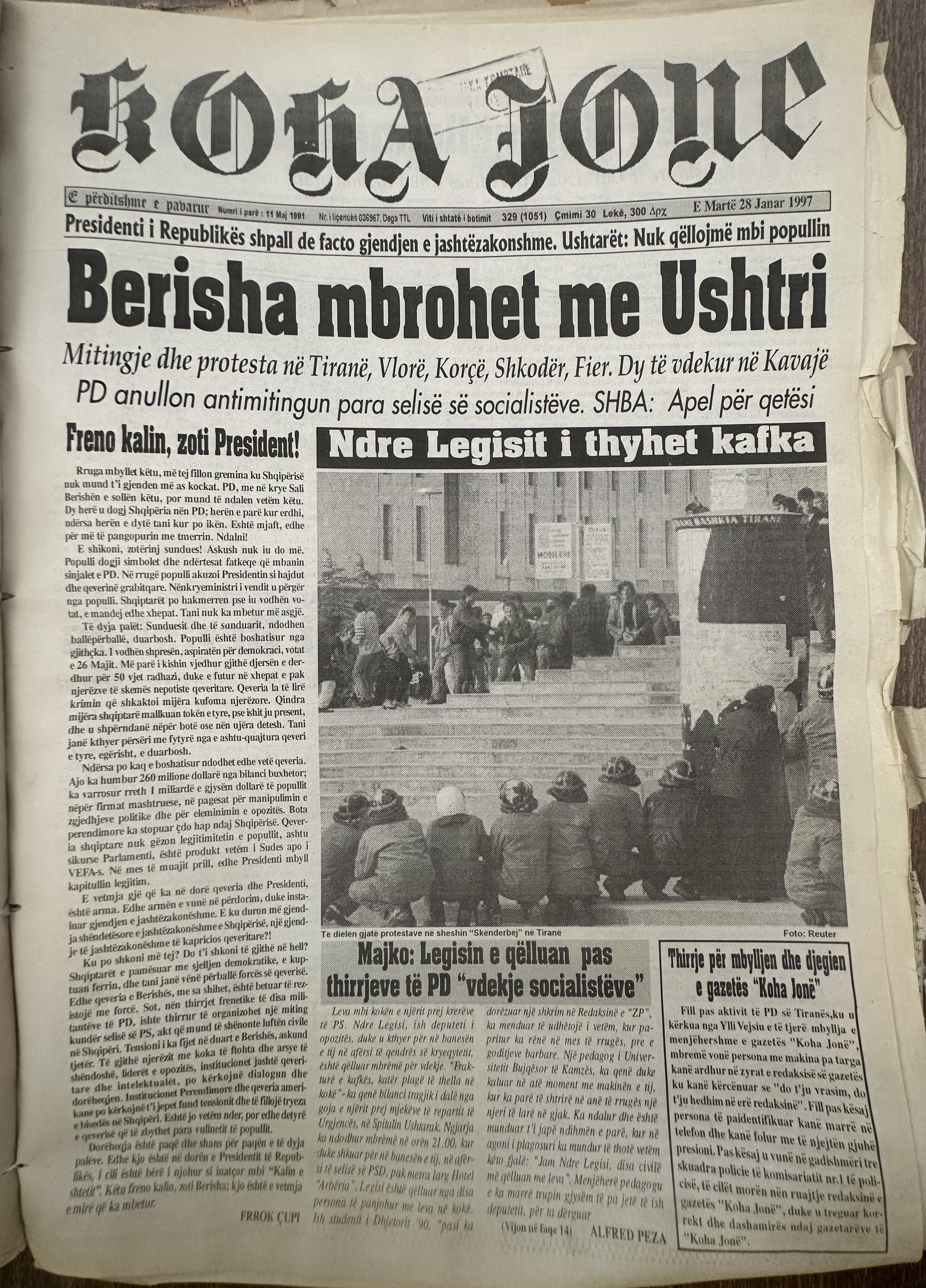 Koha Jonë 1997-01-28