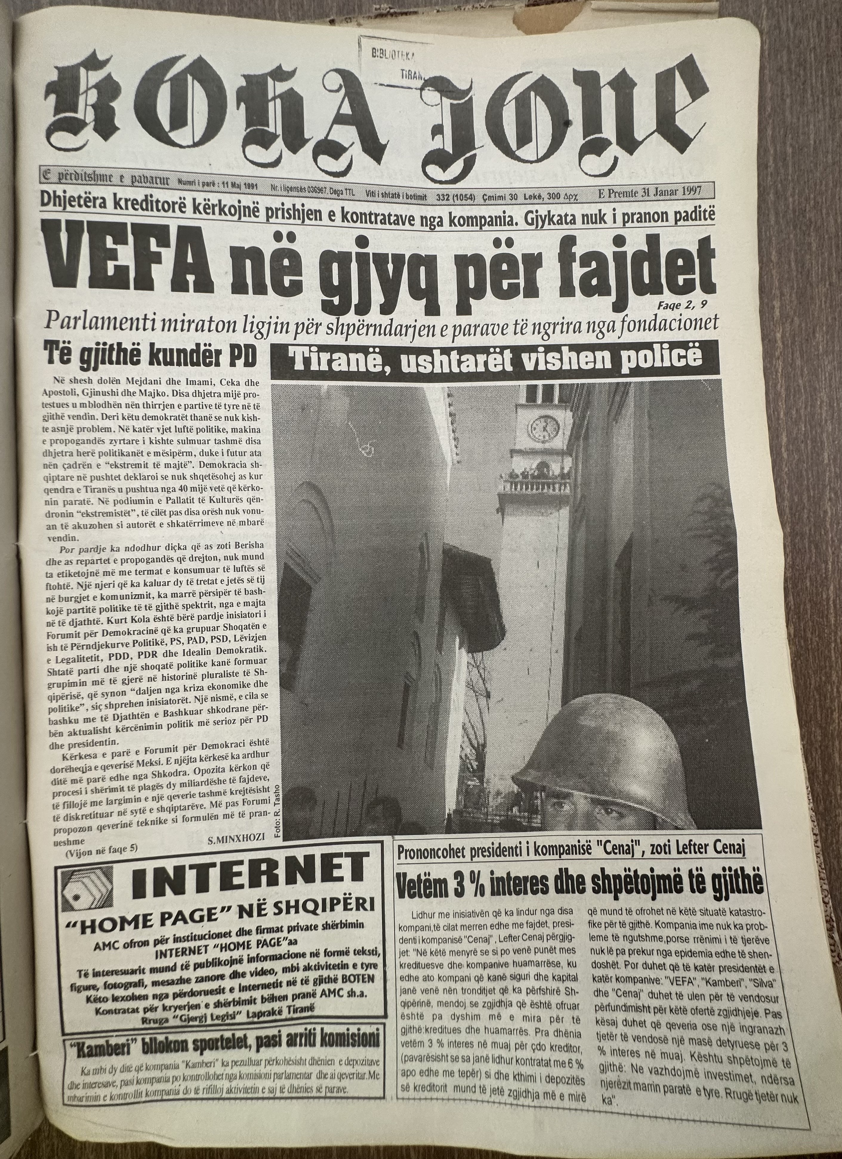 Koha Jonë 1997-01-31