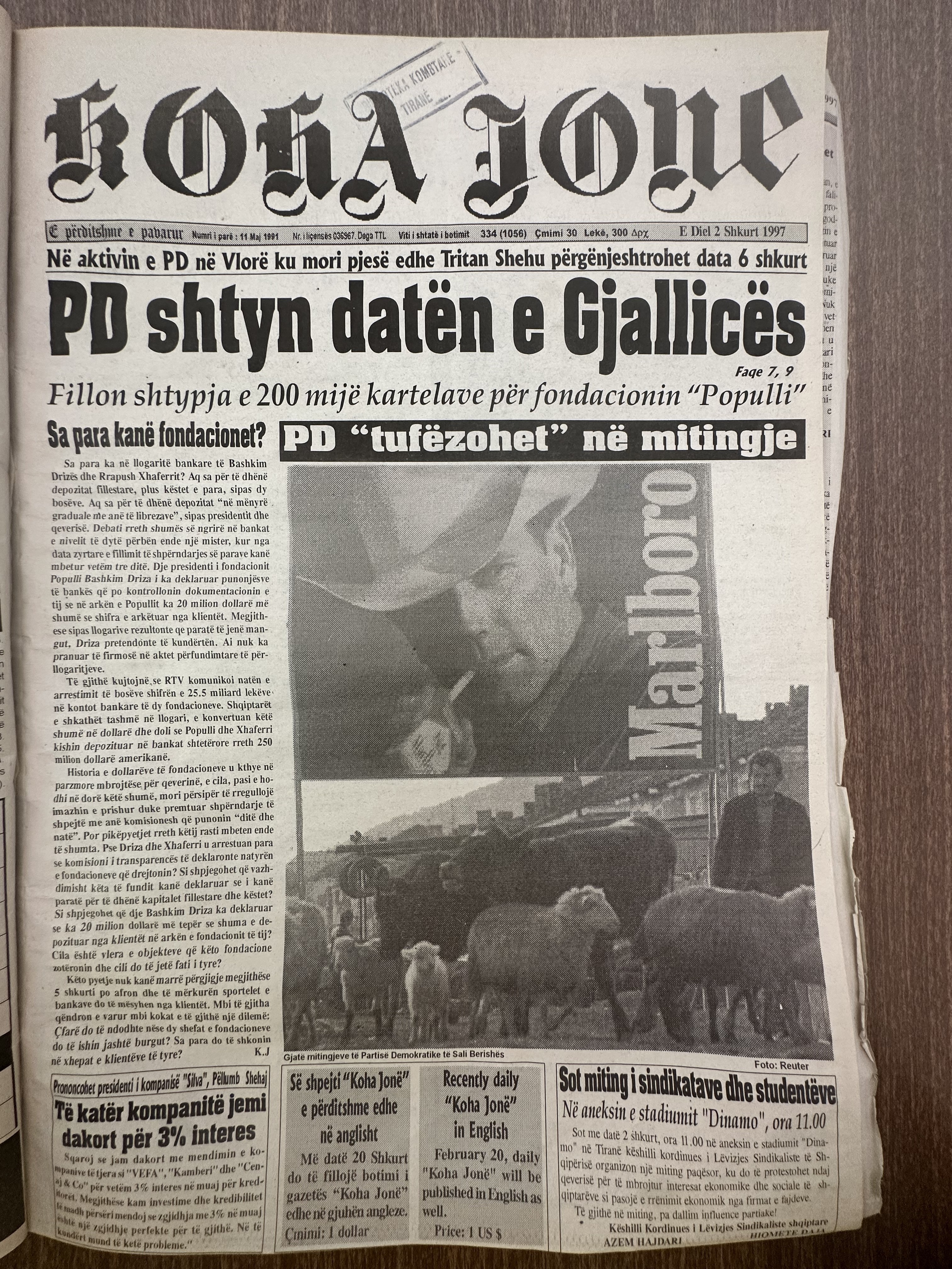 Koha Jonë 1997-02-02
