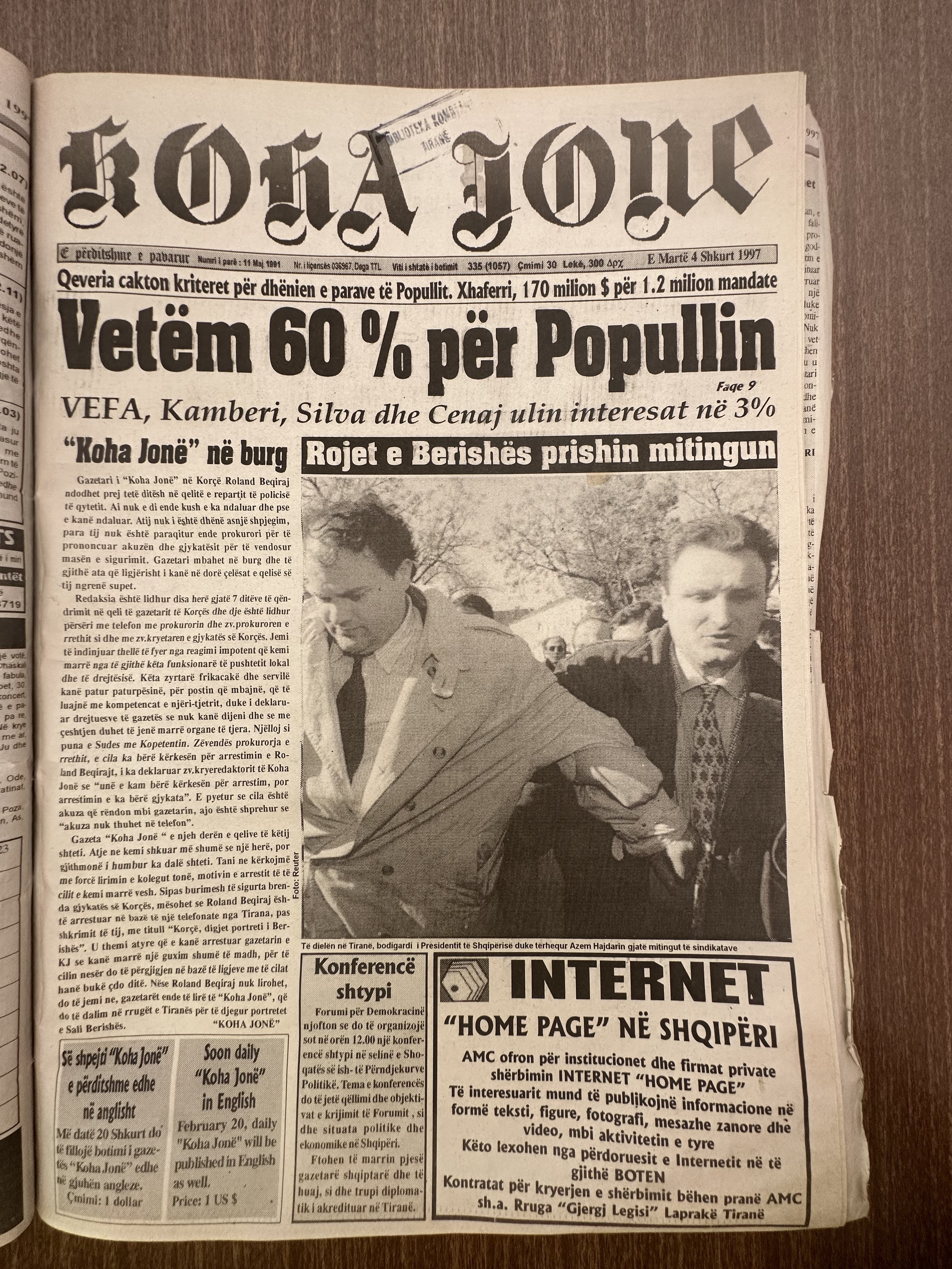 Koha Jonë 1997-02-04