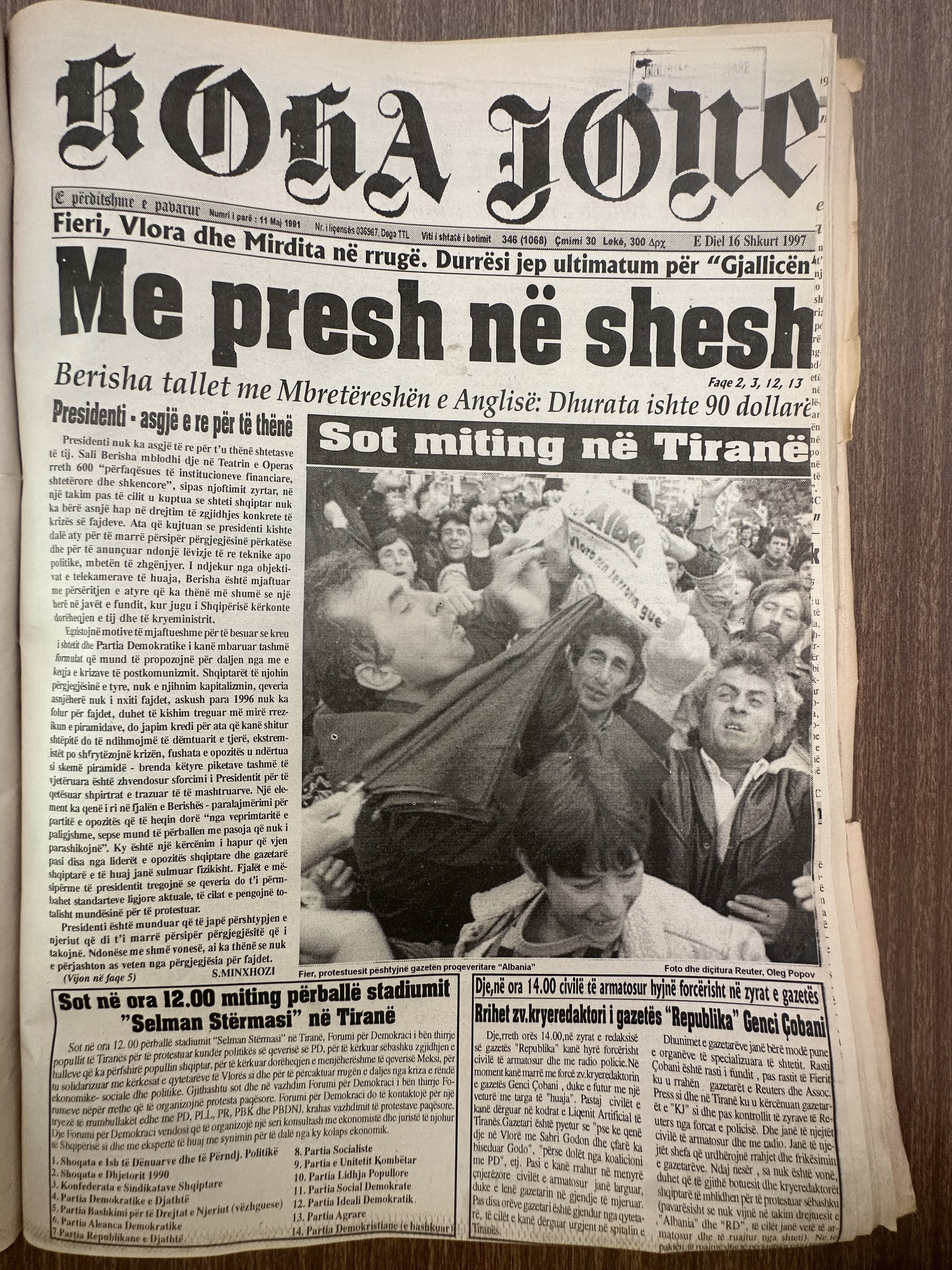 Koha Jonë 1997-05-11