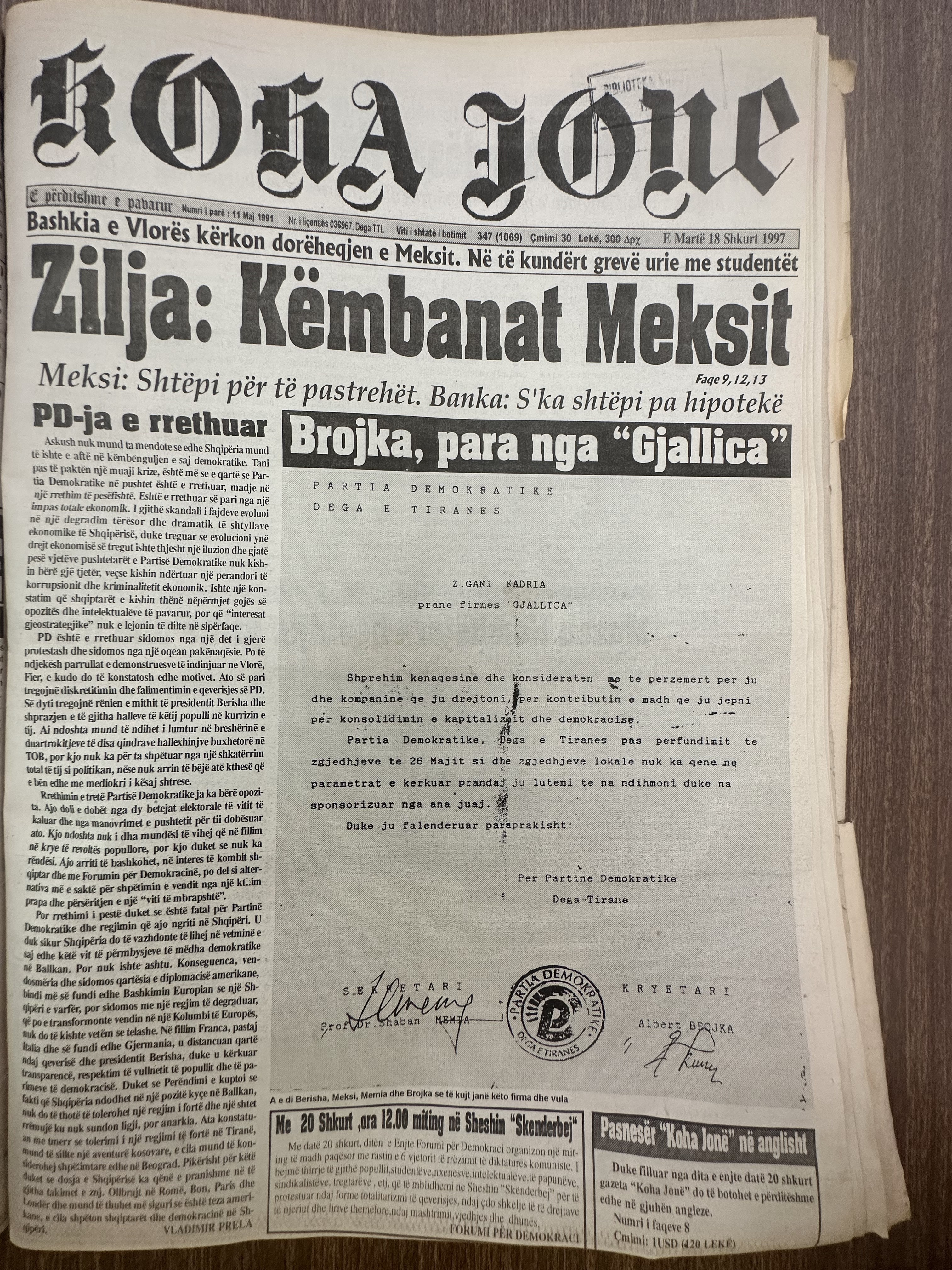Koha Jonë 1997-02-18