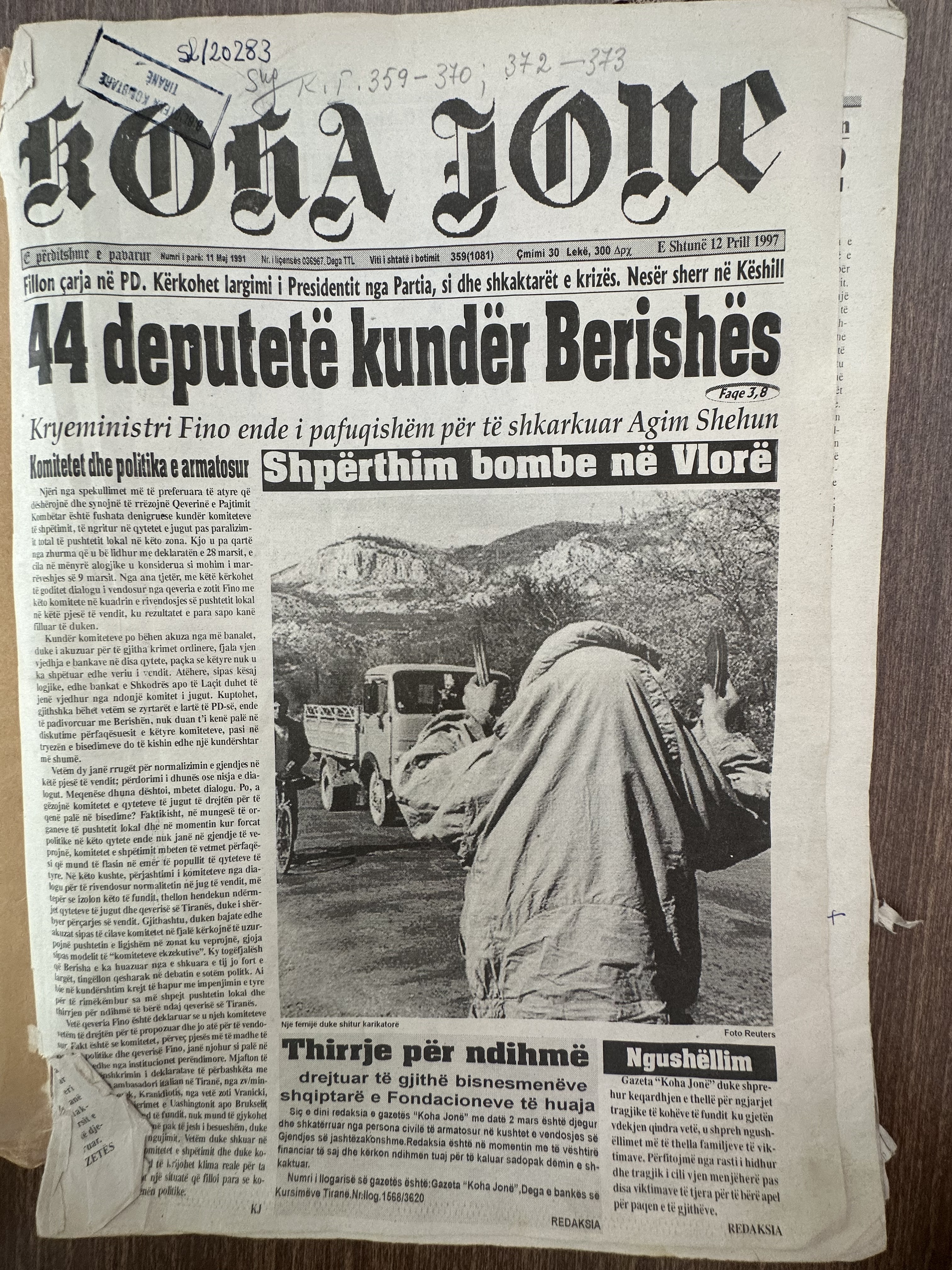 Koha Jonë 1997-04-12