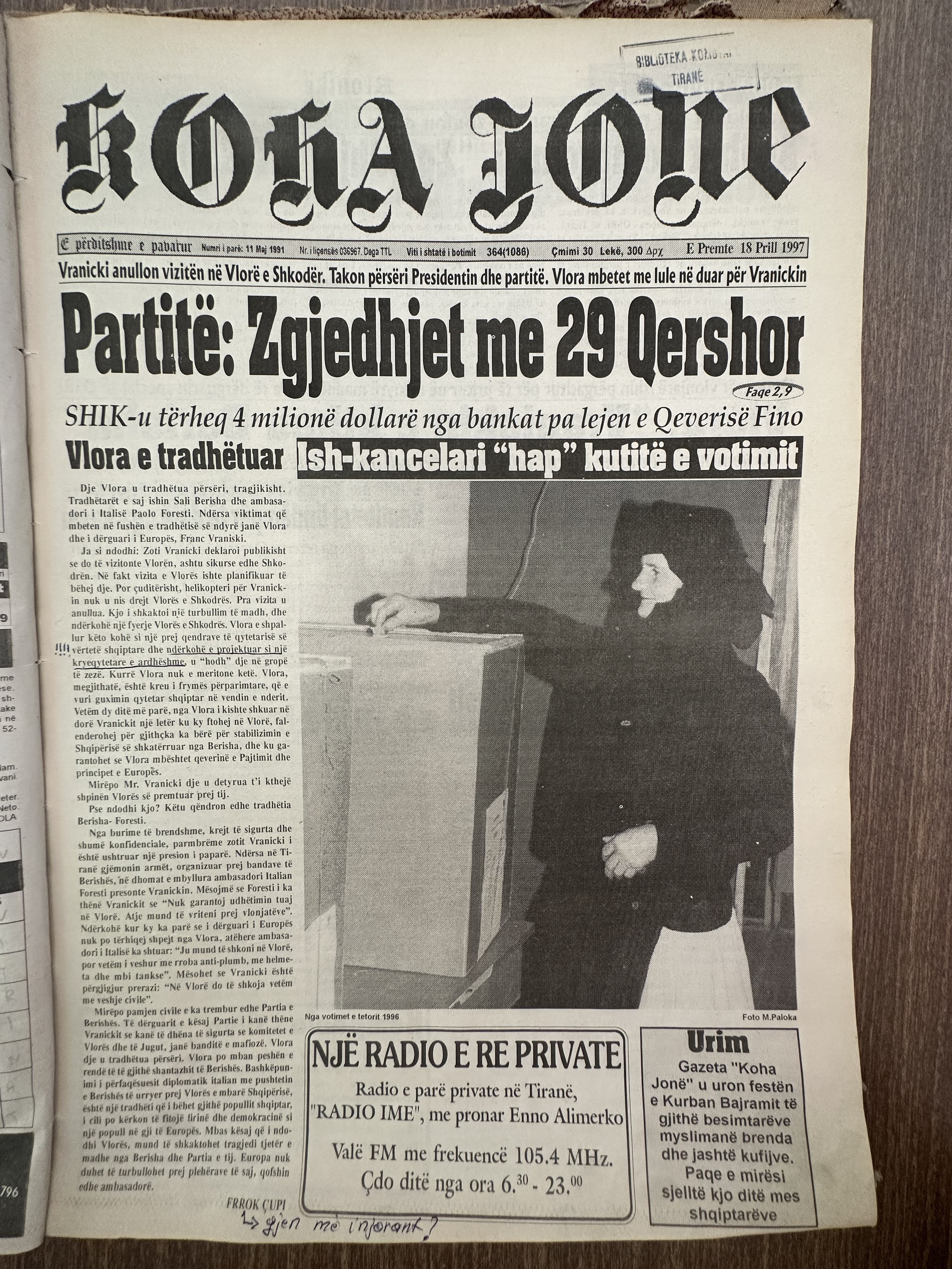 Koha Jonë 1997-04-18