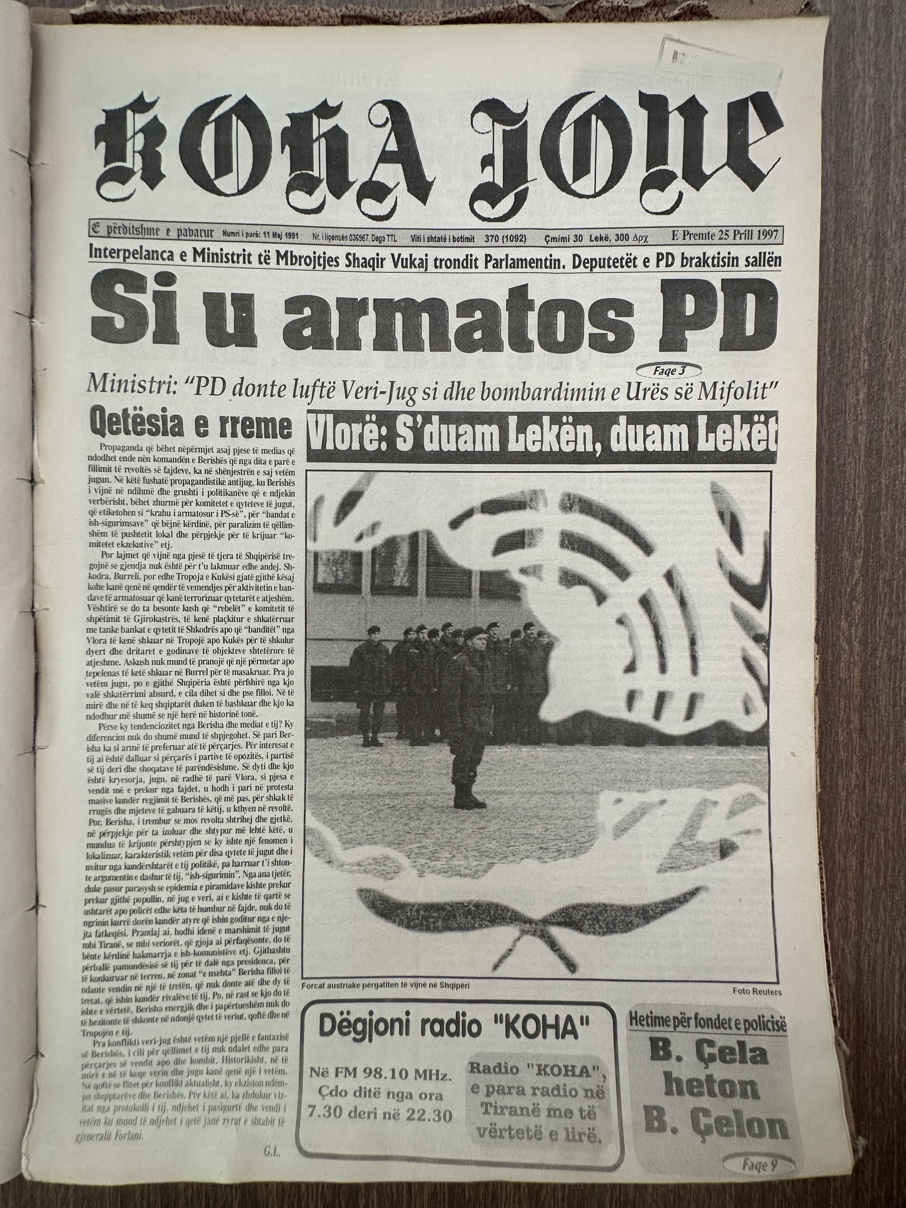Koha Jonë 1997-04-25