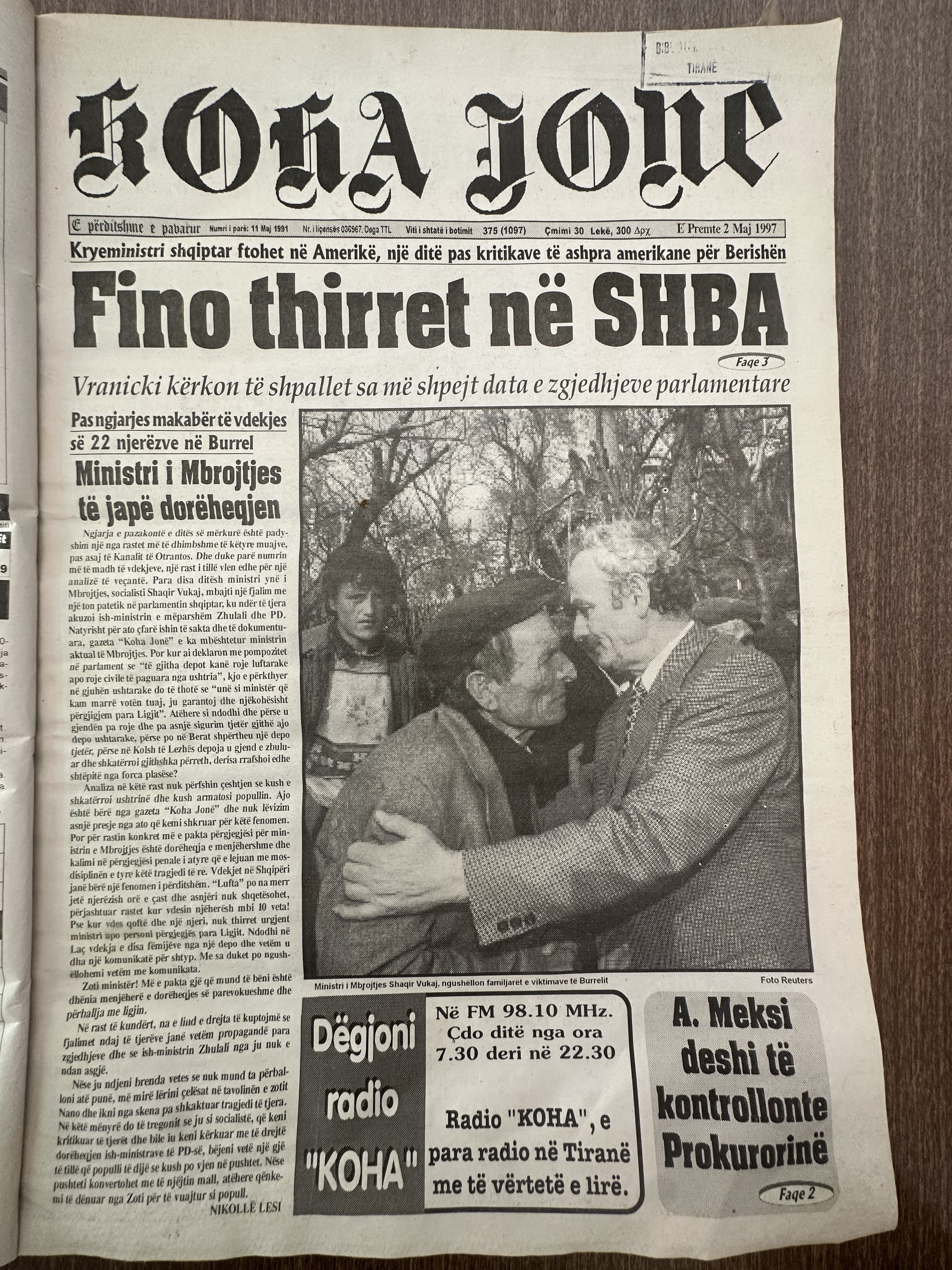 Koha Jonë 1997-05-02
