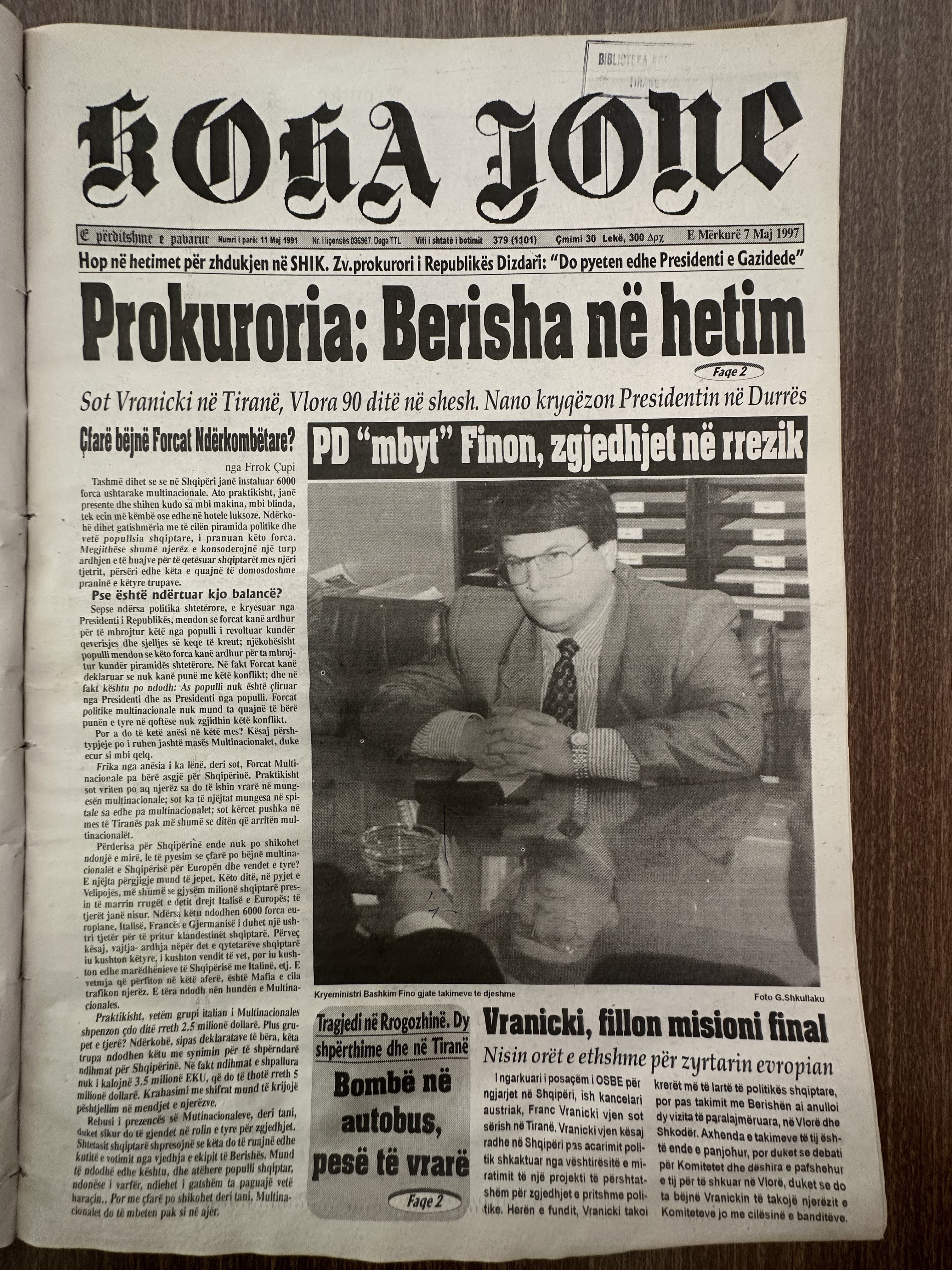 Koha Jonë 1997-05-07