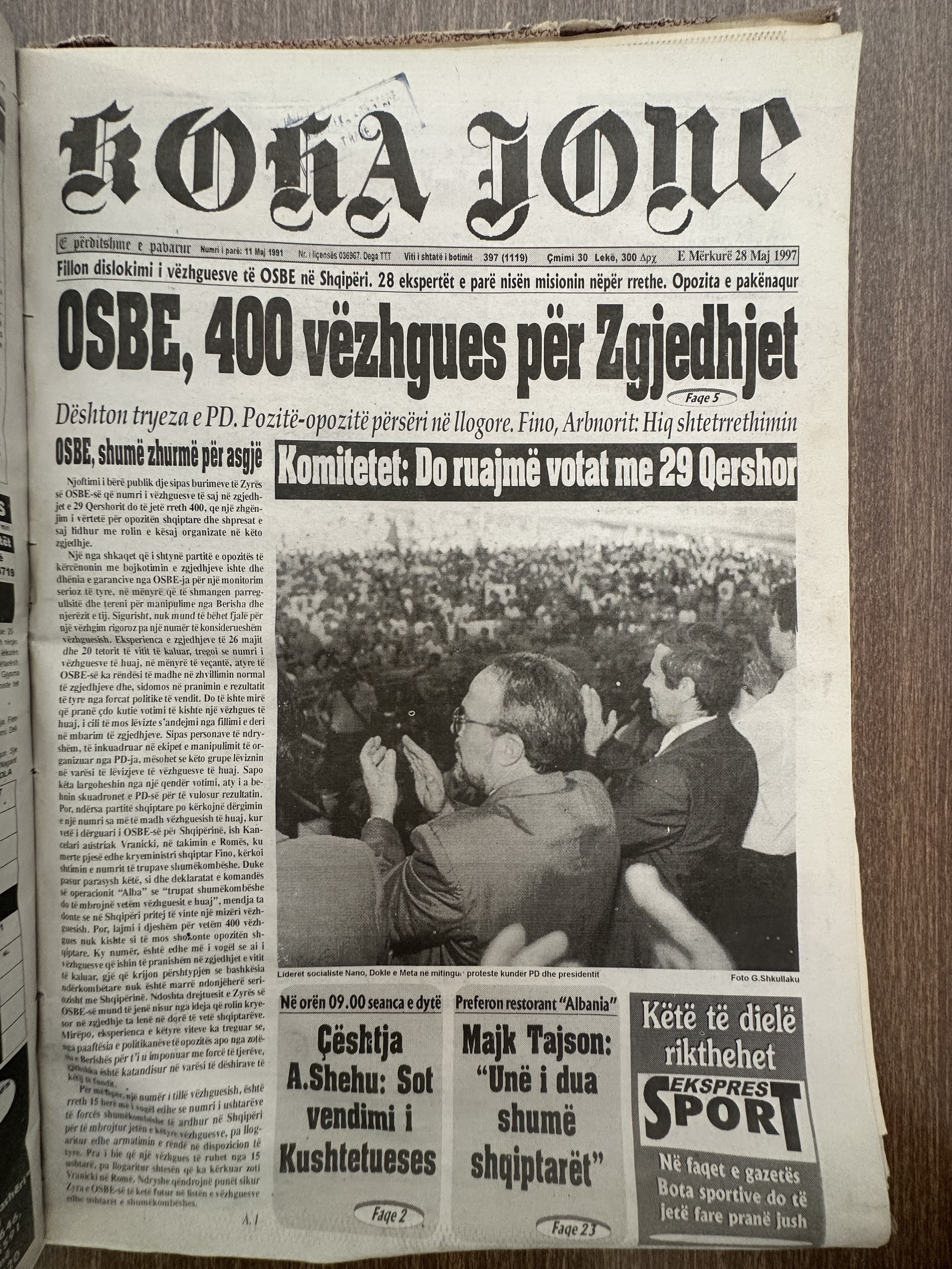 Koha Jonë 1997-05-28