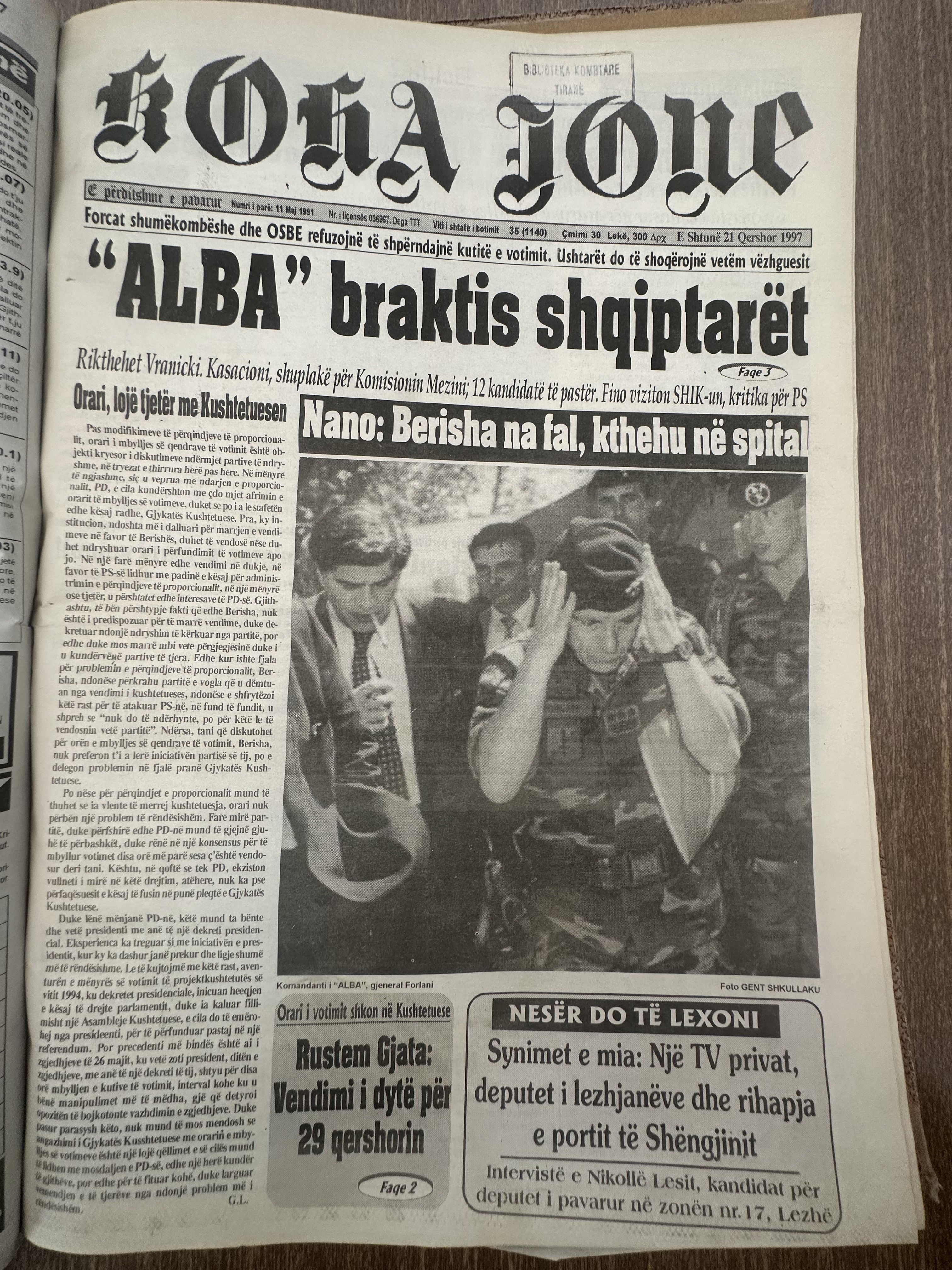 Koha Jonë 1997-06-21