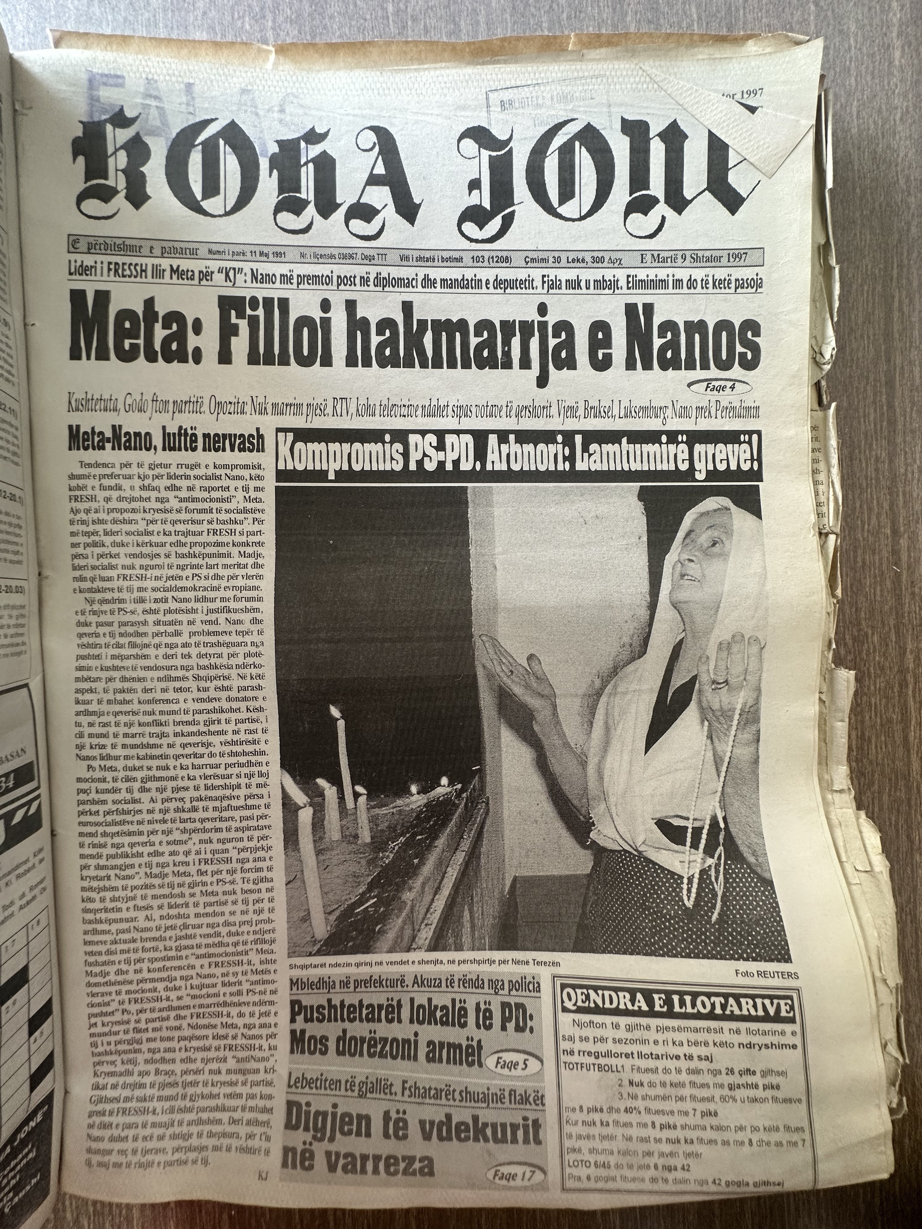 Koha Jonë 1997-09-09