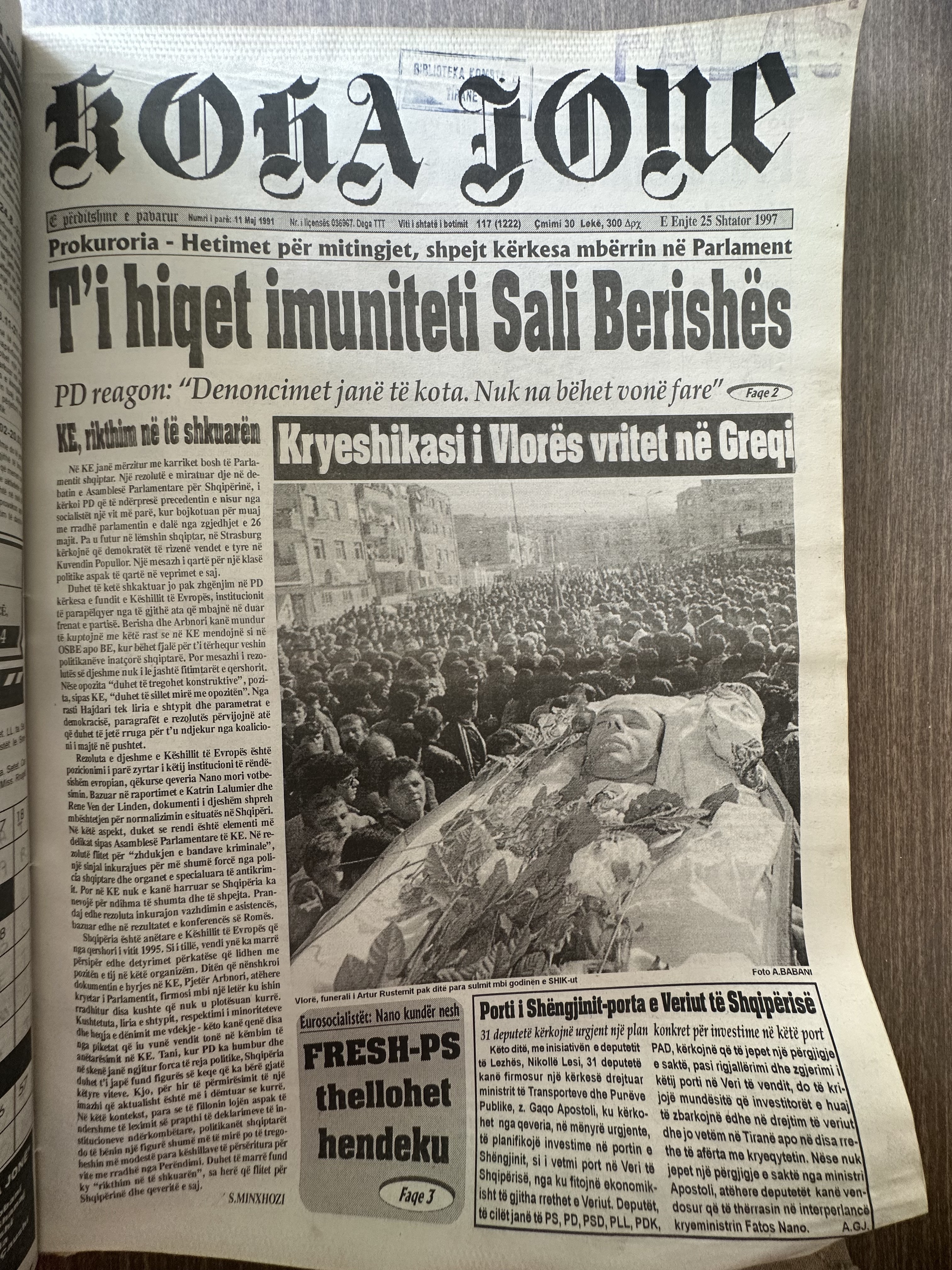 Koha Jonë 1997-09-25