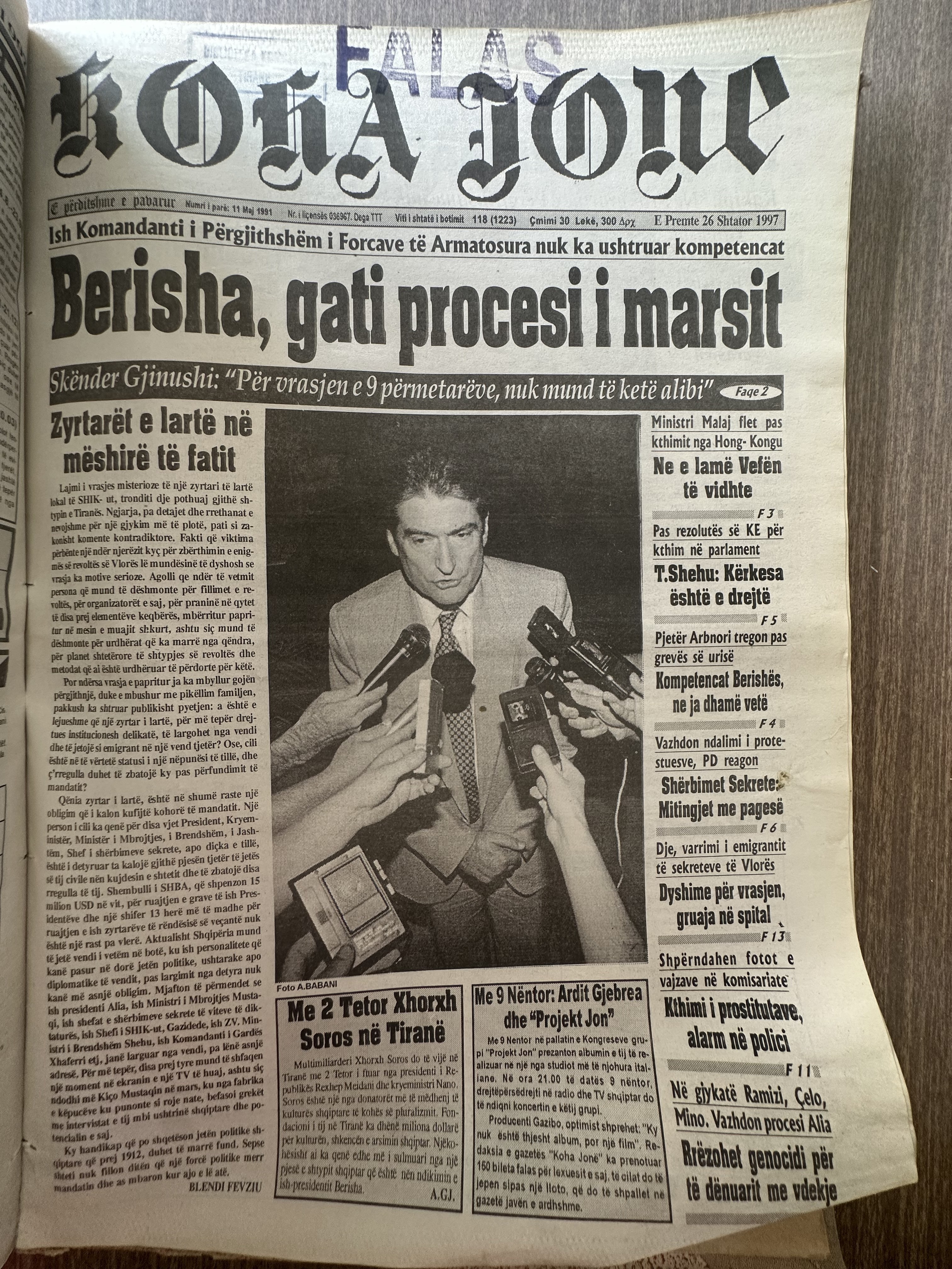 Koha Jonë 1997-09-26