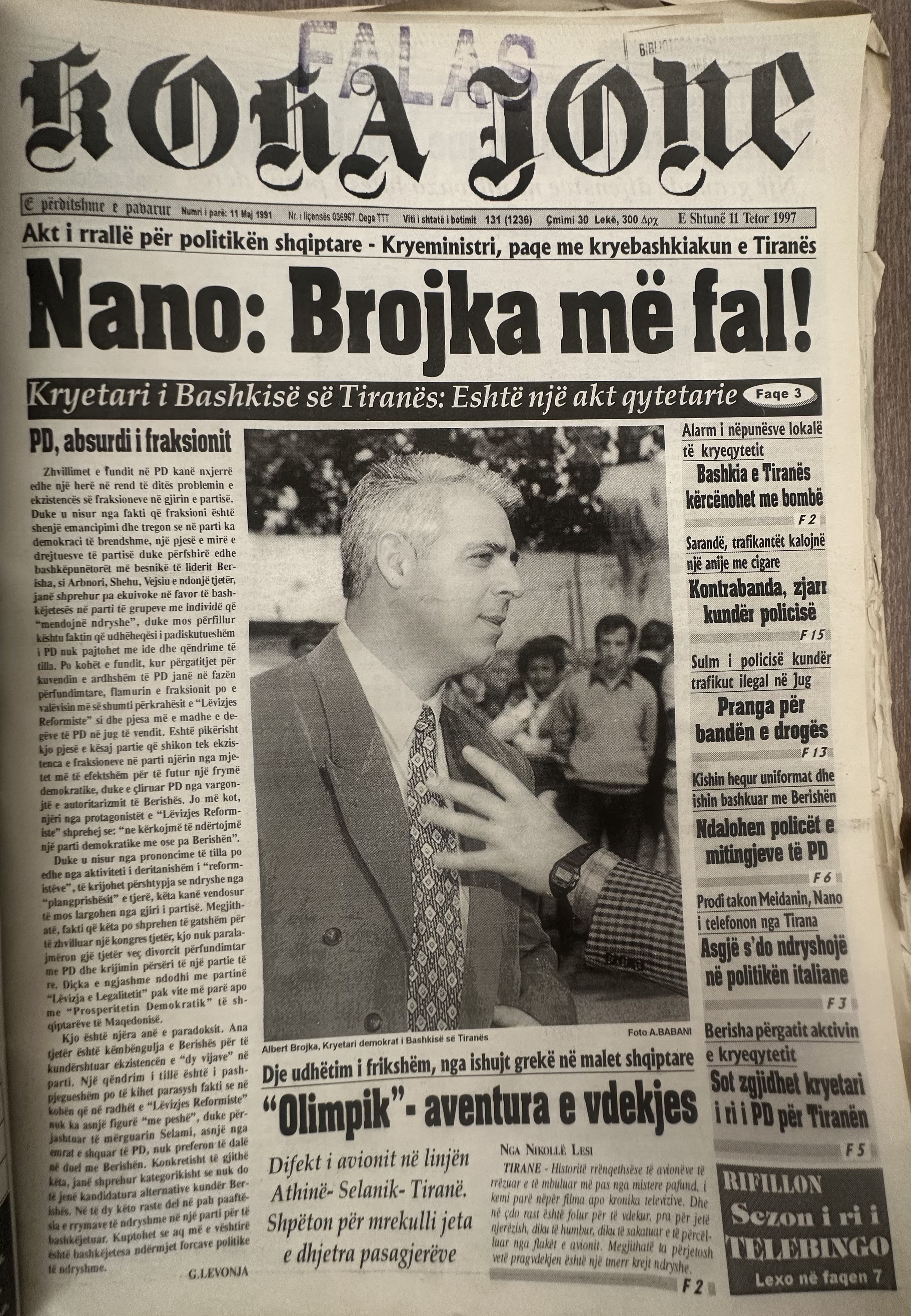 Koha Jonë 1997-10-11