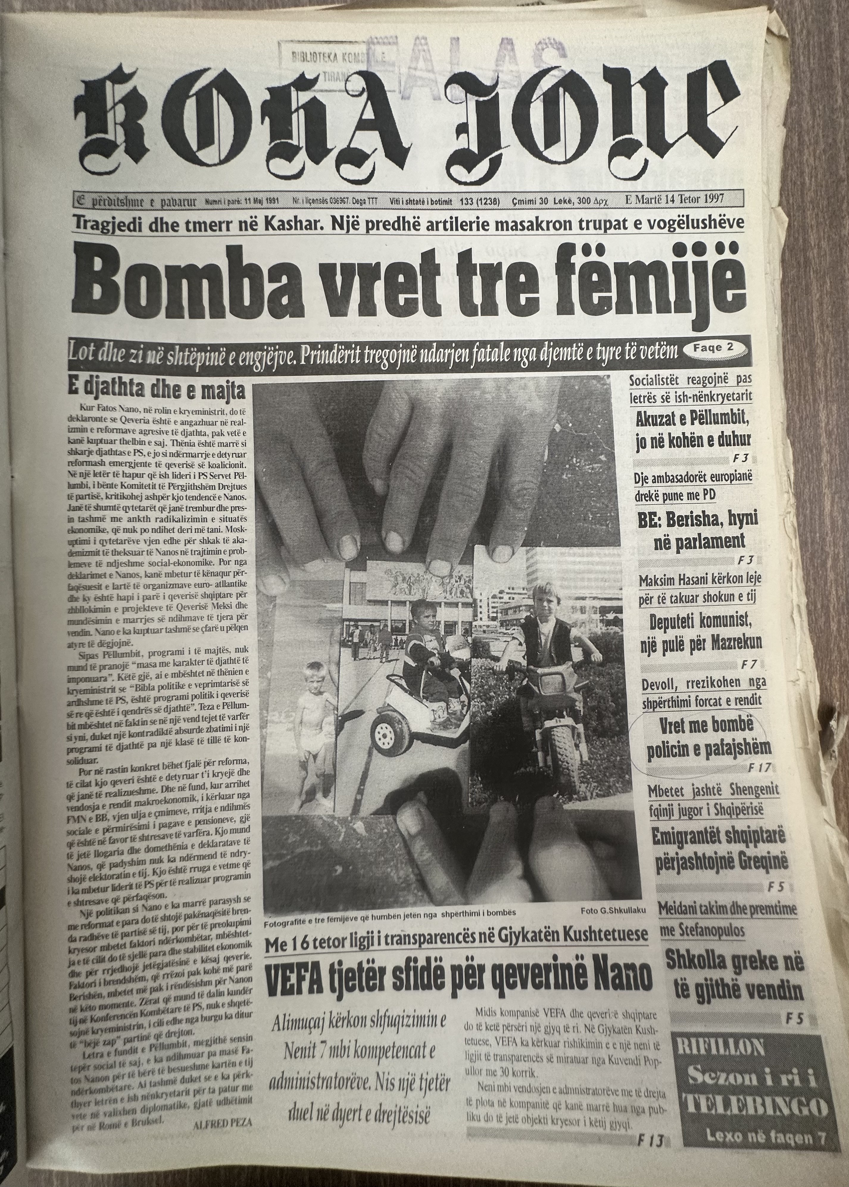 Koha Jonë 1997-10-14