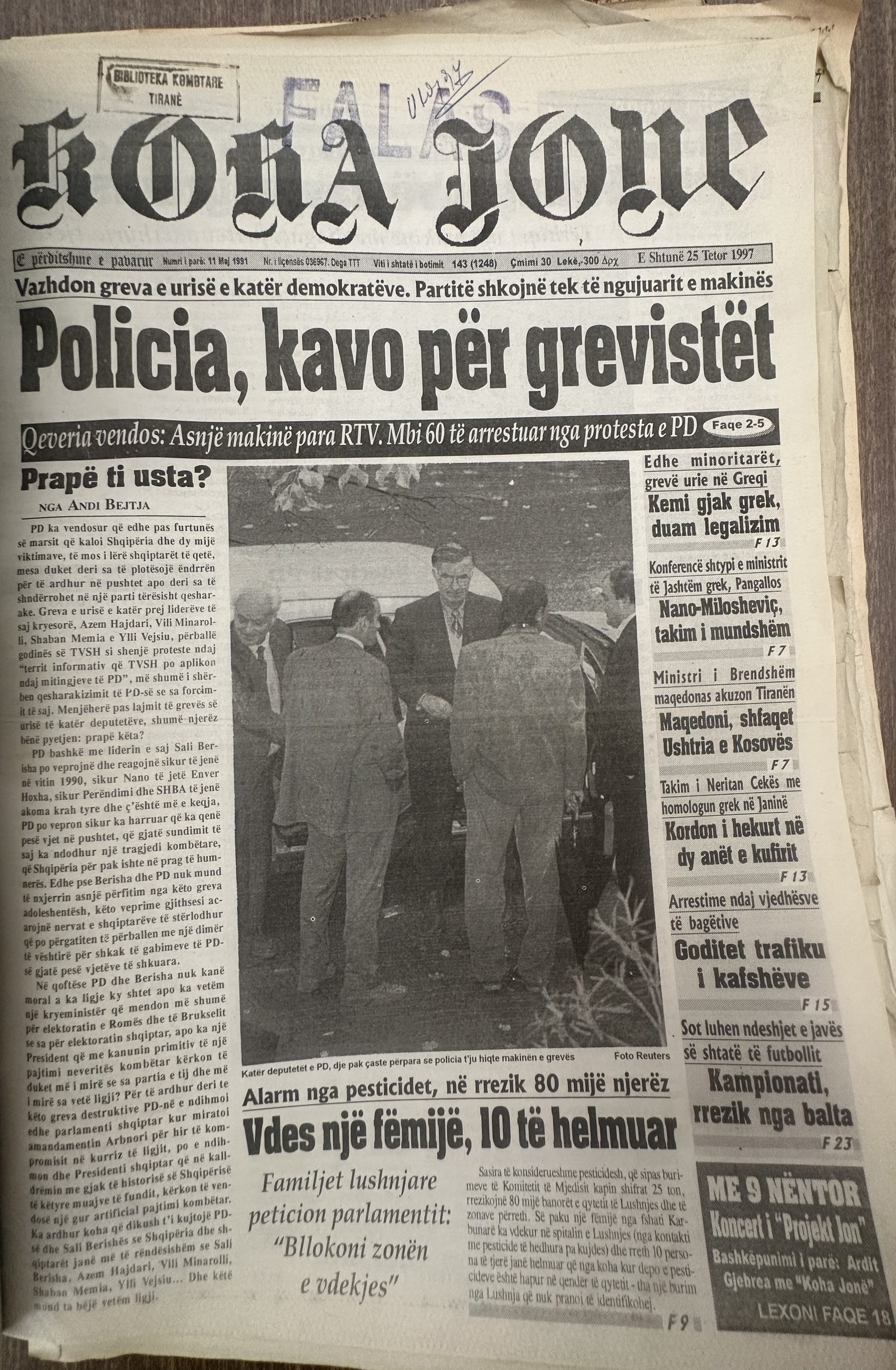 Koha Jonë 1997-10-25