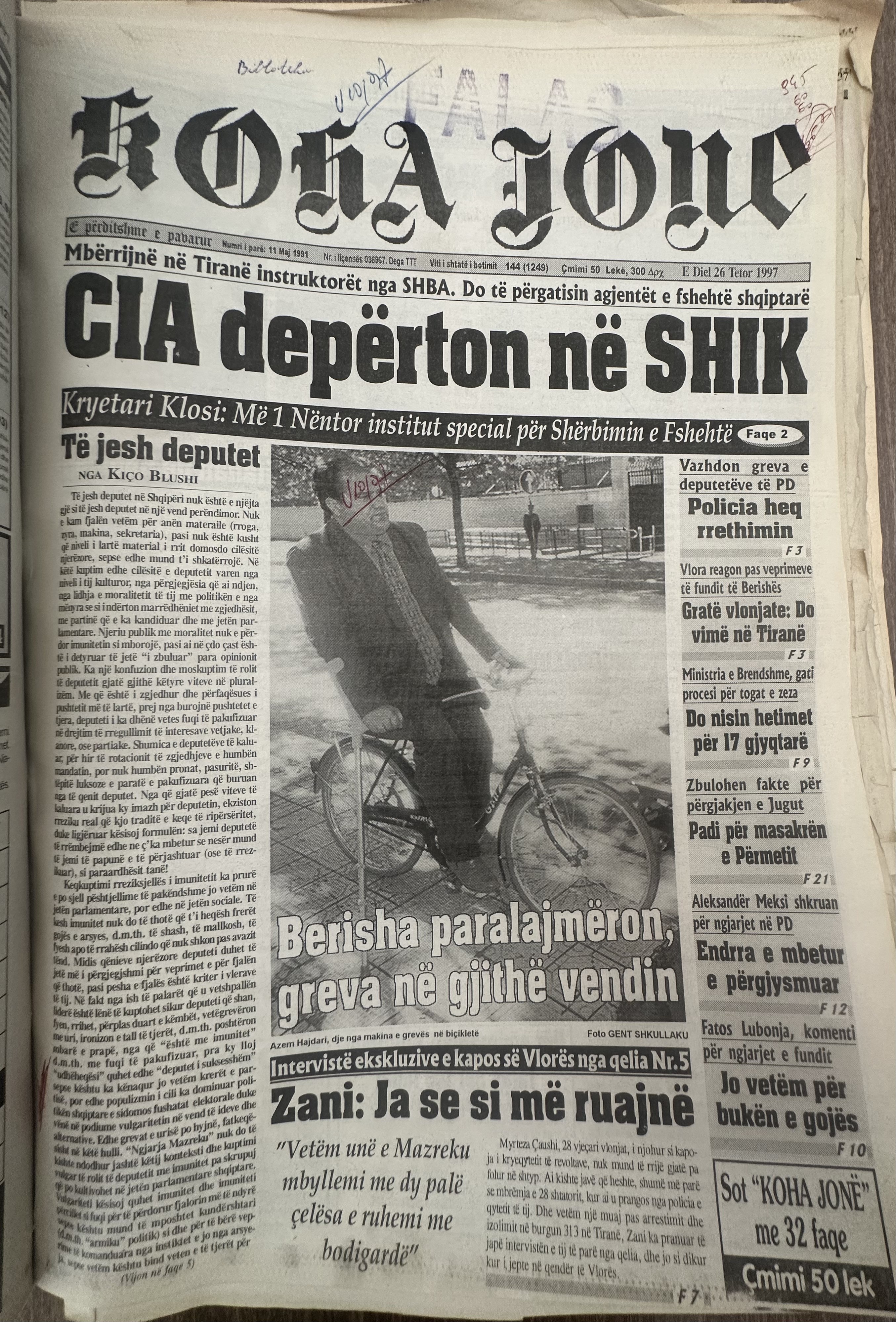 Koha Jonë 1997-10-26