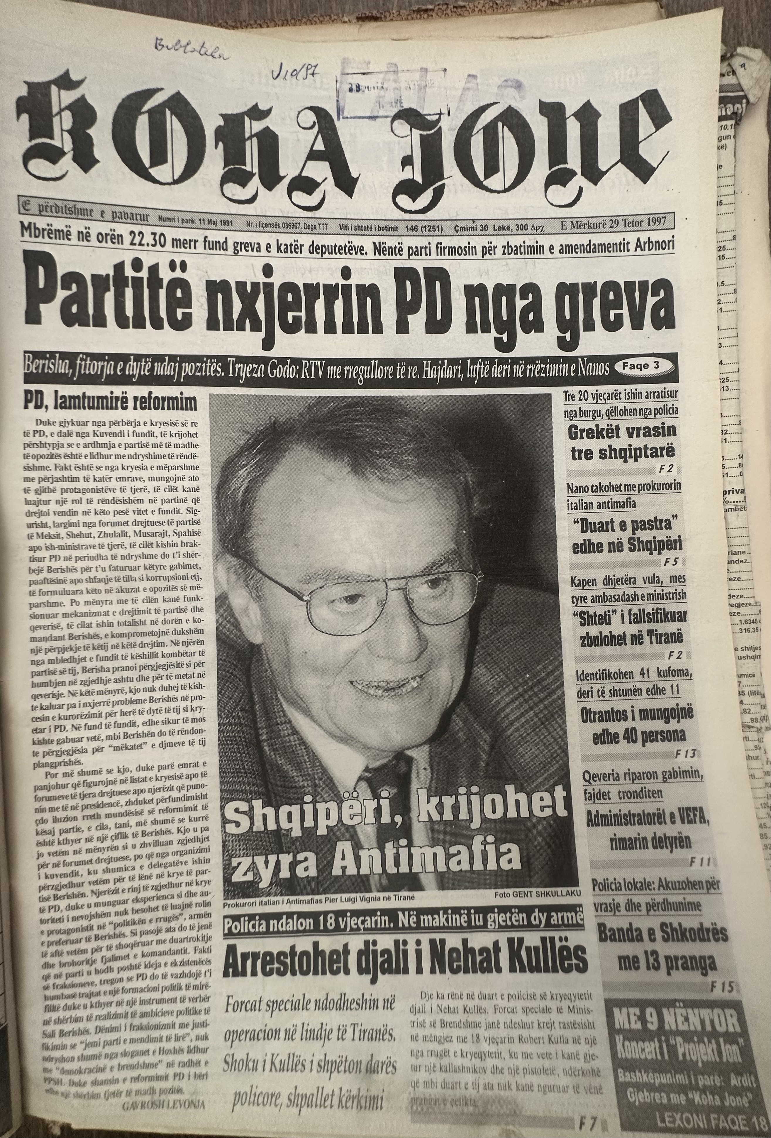 Koha Jonë 1997-10-29