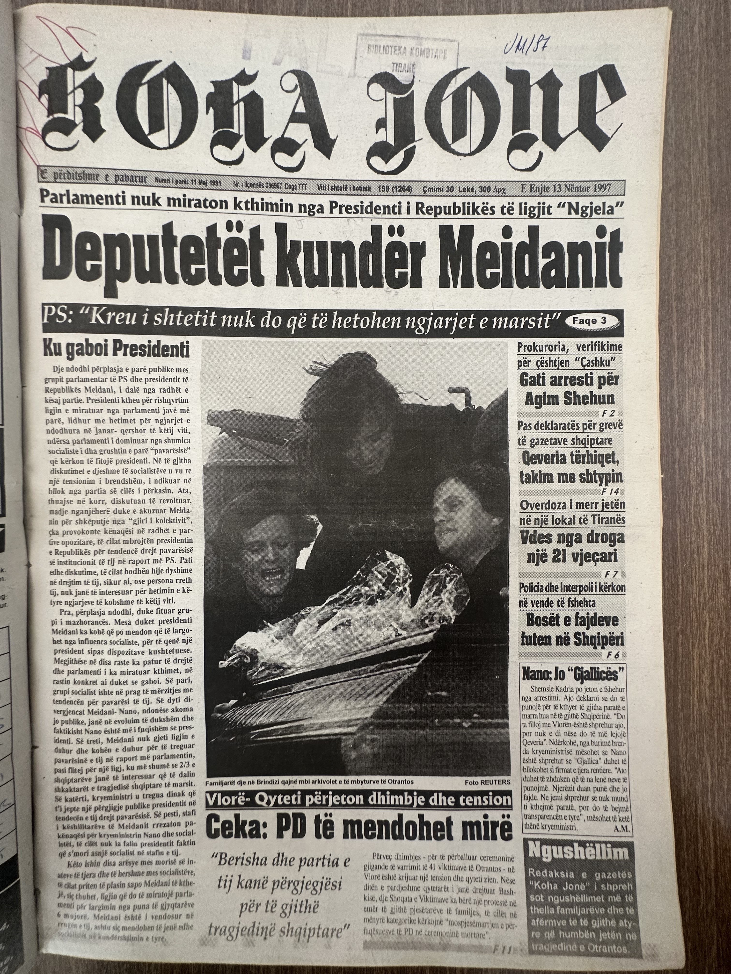 Koha Jonë 1997-11-13