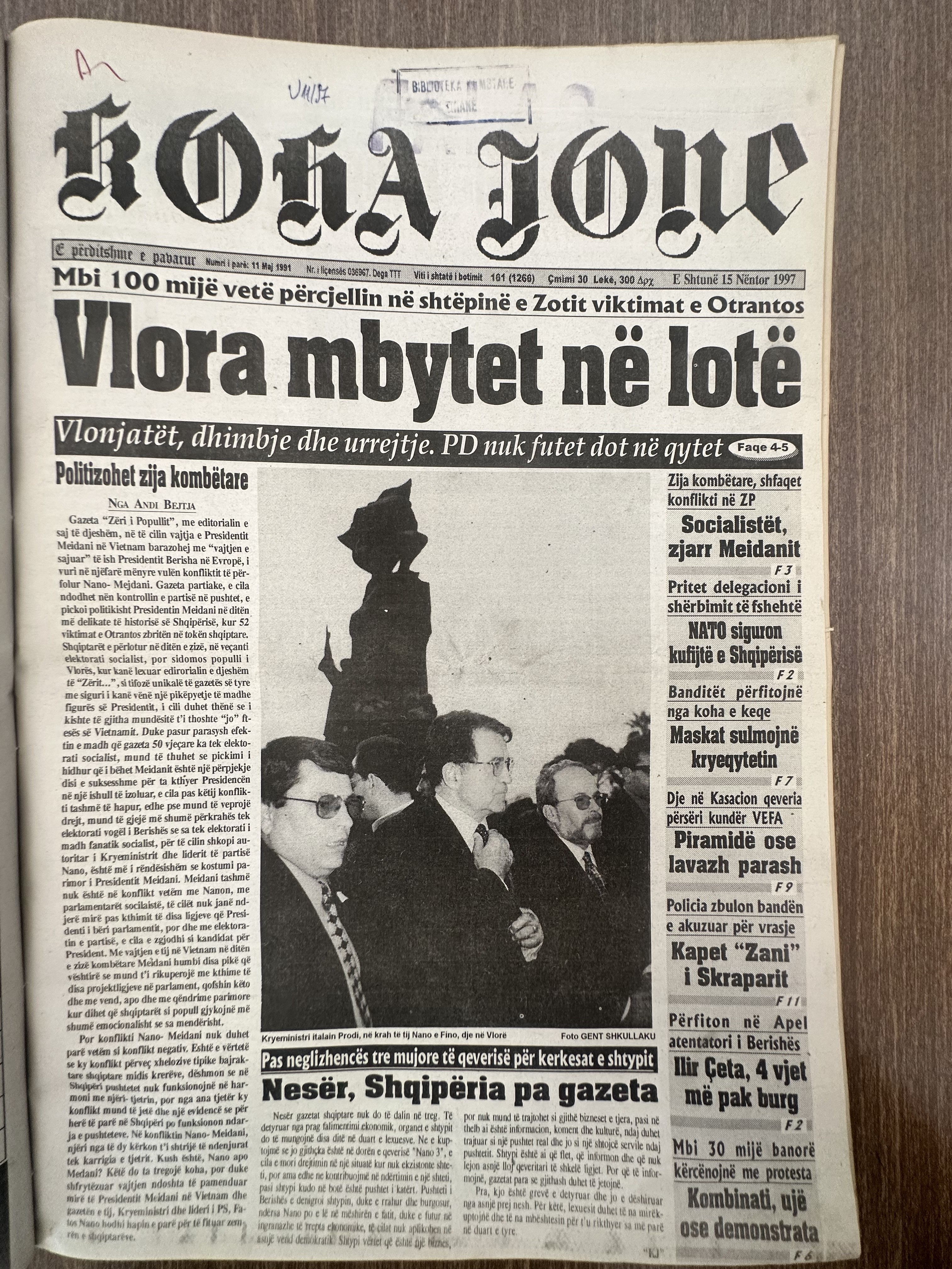 Koha Jonë 1997-11-15