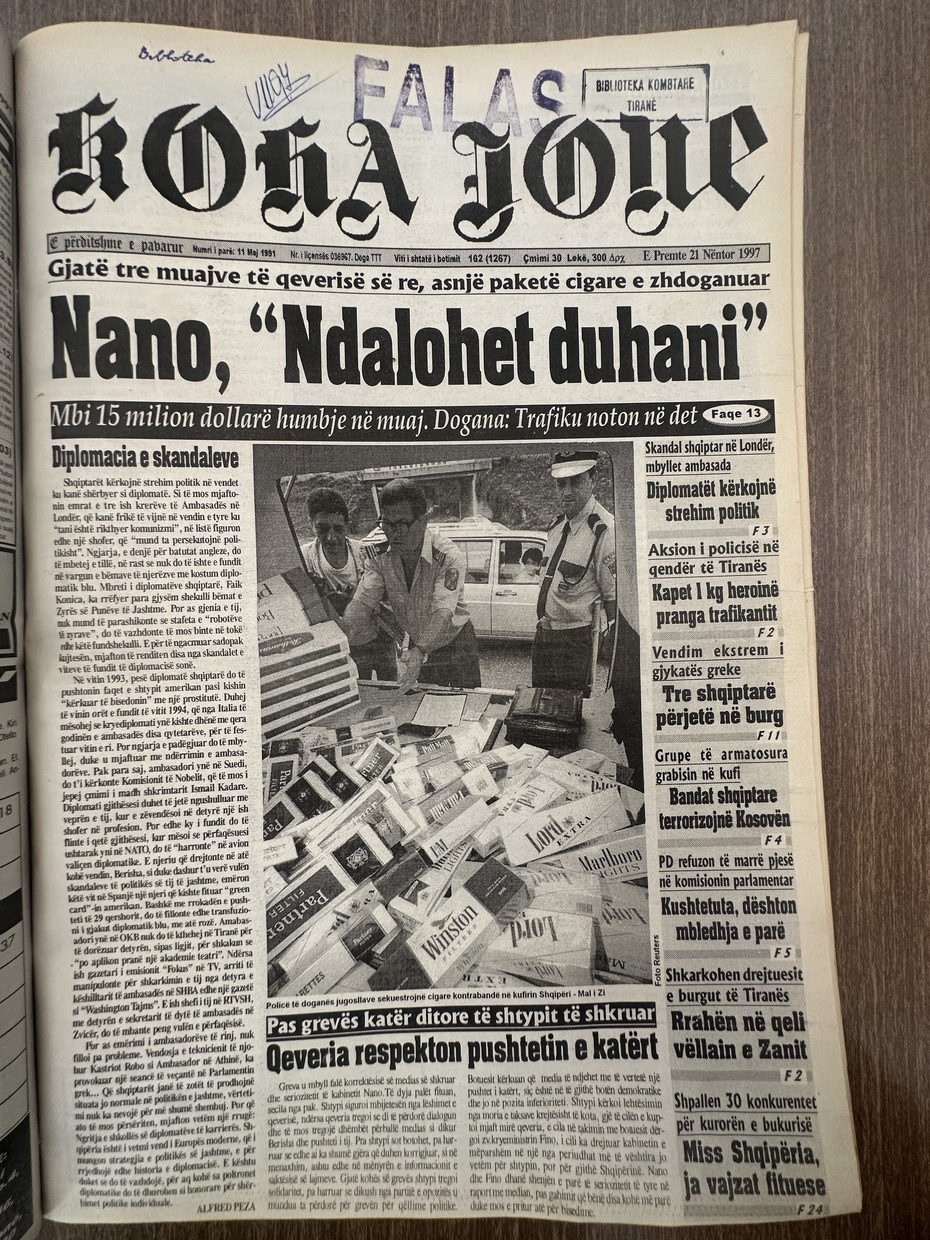 Koha Jonë 1997-11-21
