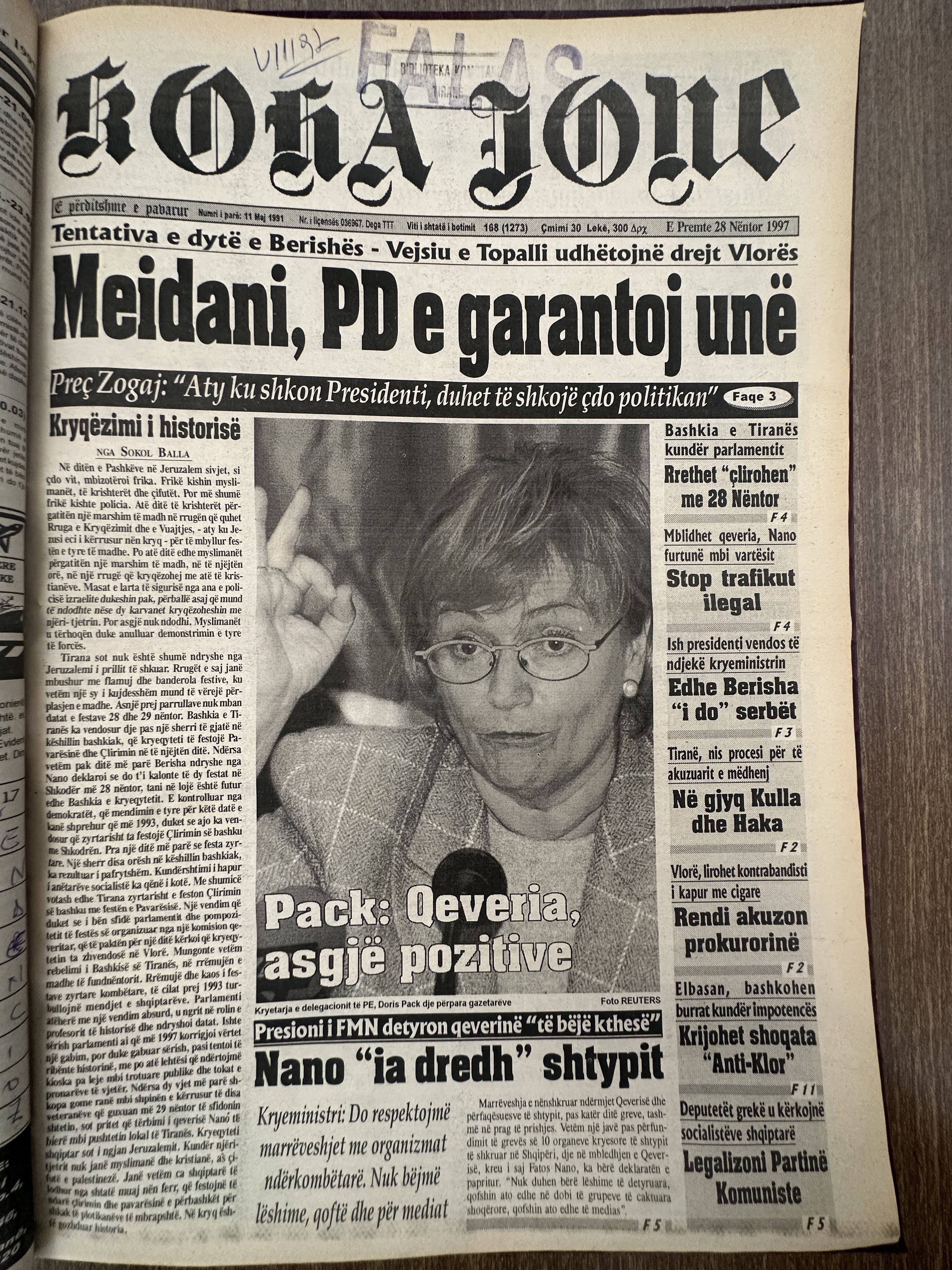 Koha Jonë 1997-11-28