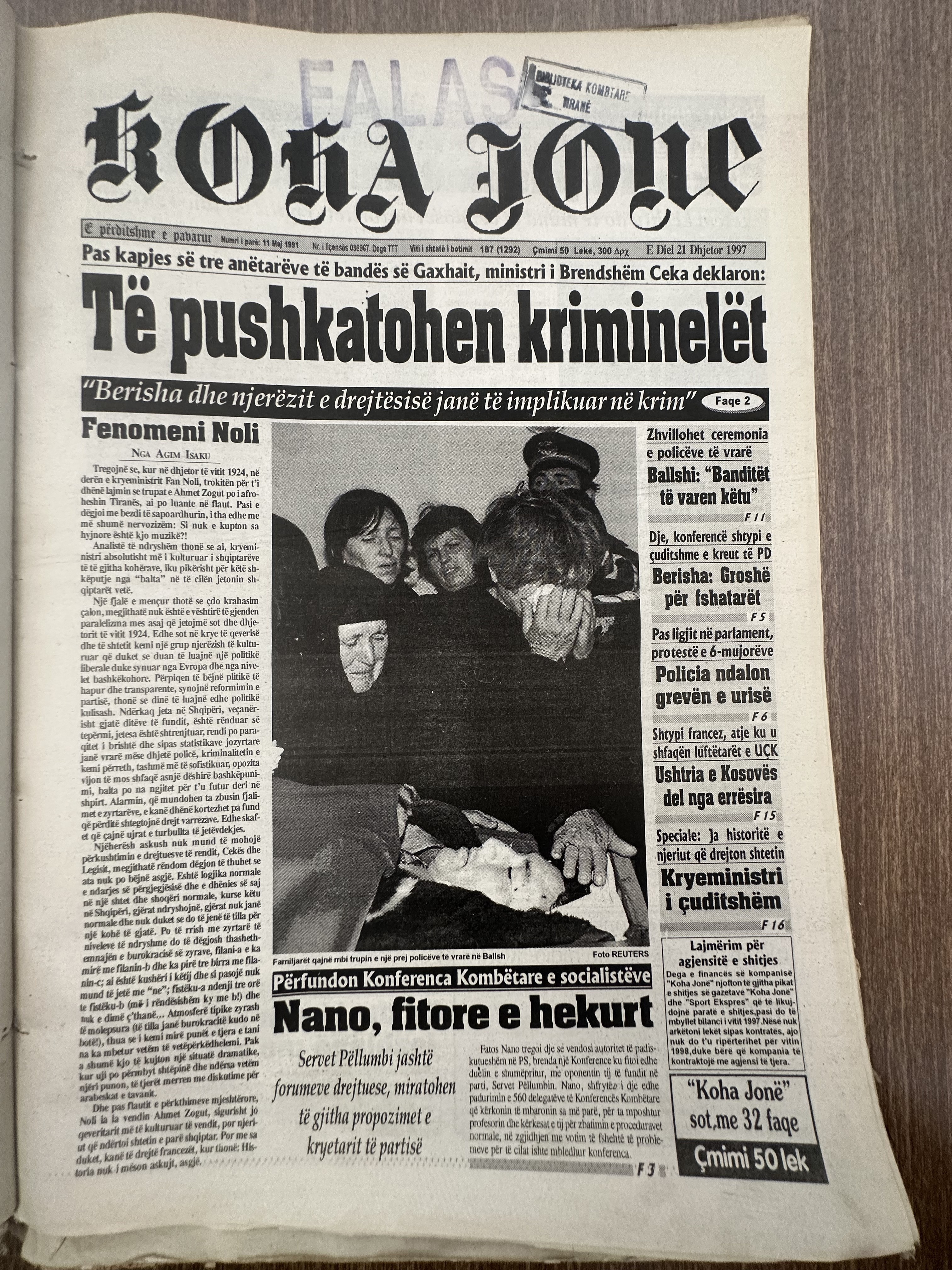Koha Jonë 1997-12-21
